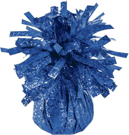 PMU Kisses Balloon Weights - Decorative Balloon Weight for Christmas, Thanksgiving, Birthday, Party Favors, Wedding & Baby Shower - 6oz. Royal Blue, Pkg/1