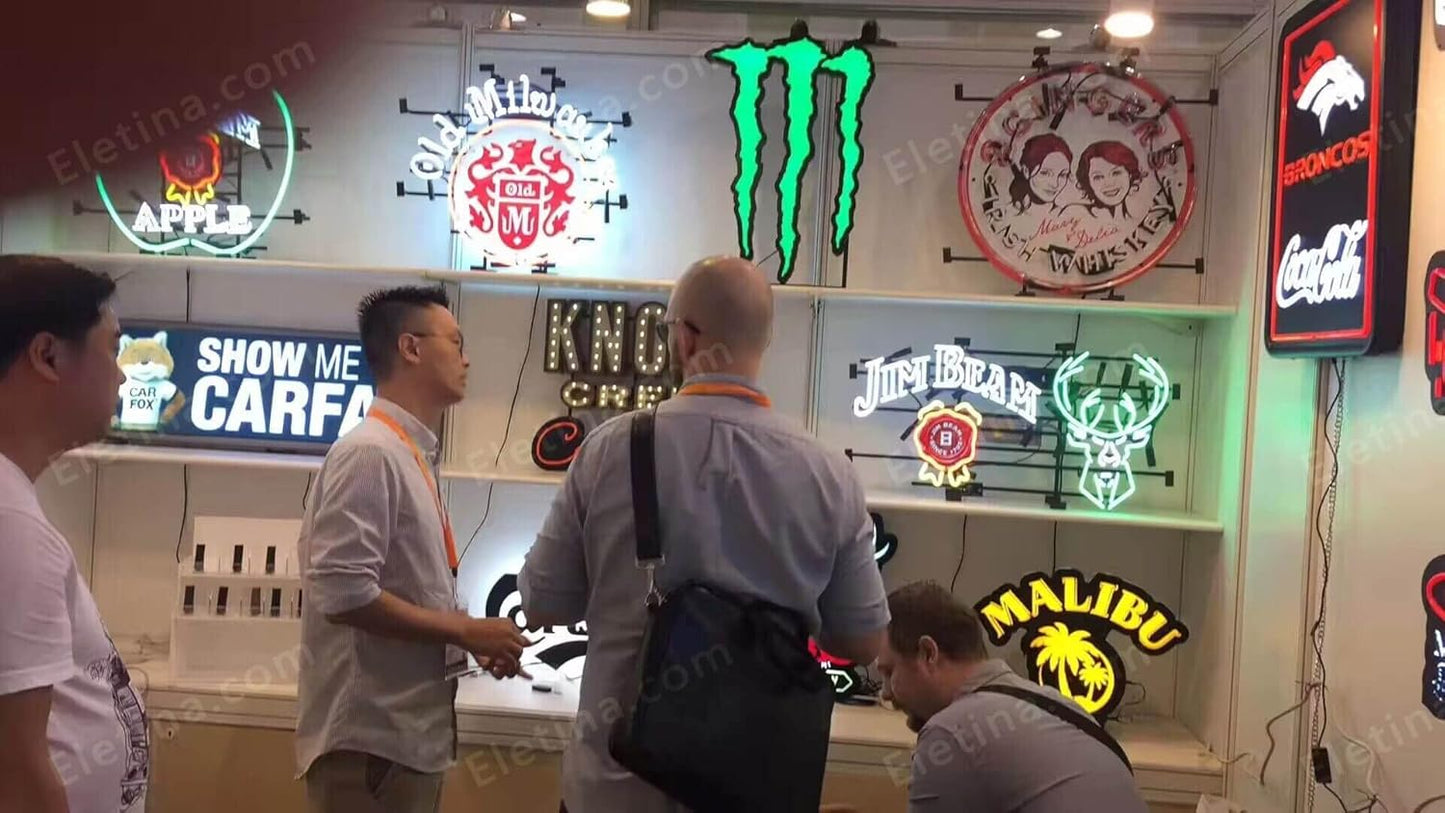 Neon Signs for Wall Decor 20x24inch Margaritavilles Paradise Parrot Palm Tree Sign Beer Bar Pub Man Cave Business Glass Lamp Light Neon Tubing