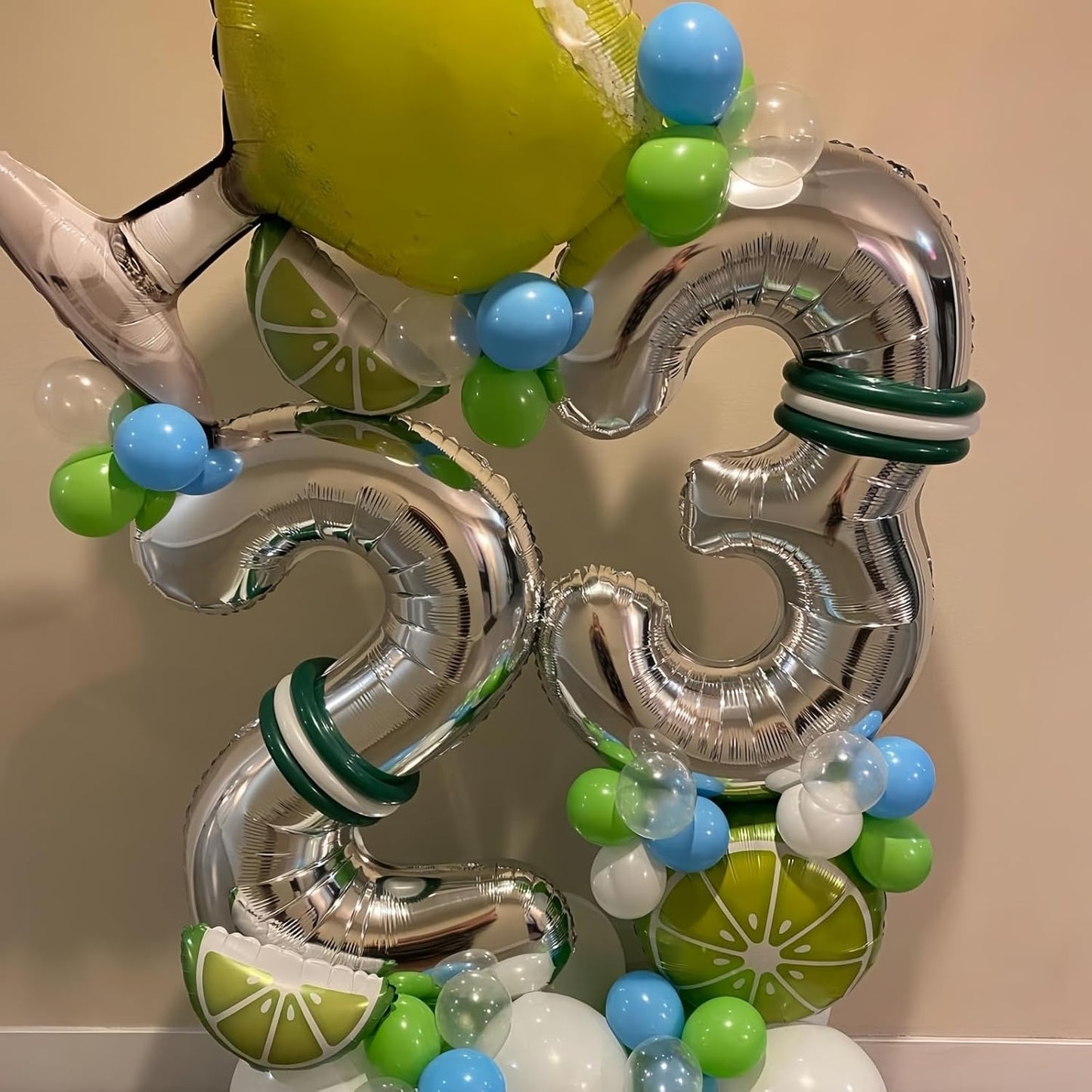 Silver 9 Balloon,40 Inch Number 9 Balloon,9 Birthday Balloon Decorations,Helium Silver 9 Balloon Number for Birthday Party Decorations