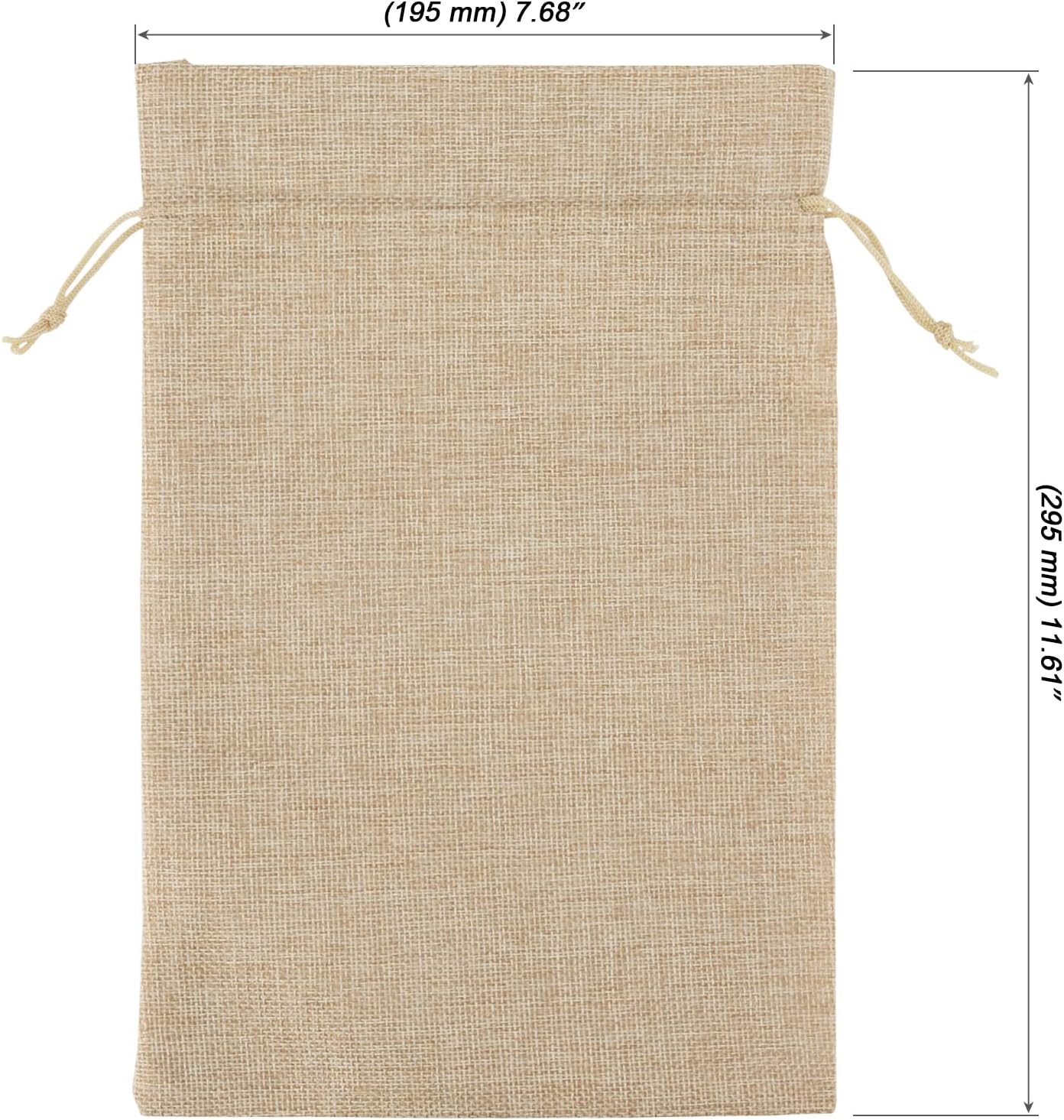 MOUYAT 30 PCS 8 x 12 Inch Burlap Bags with Drawstring, Reusable Burlap Drawstring Gift Bags, Party Favor Sacks Bulk for Wedding Party Christmas Birthday Presents Snacks Jewelry Kitchen Storage