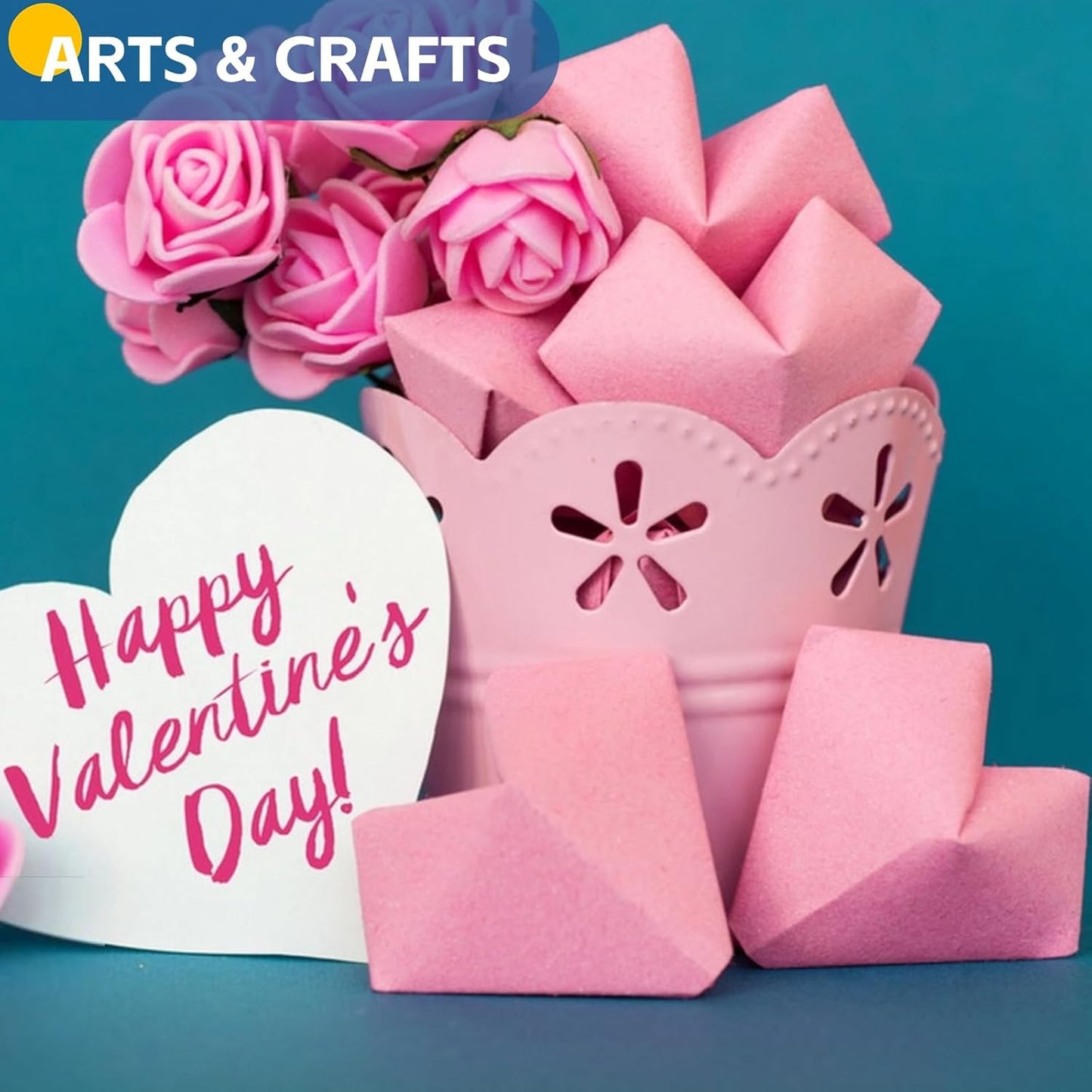 Pink Wrapping Paper, 15"x900" Solid Color Light Pink Art Craft Poster Bulletin Board Decorative Paper for Mother's Day Birthday Valentines Wedding, Bouquet Flower Gift Wrap for Women Girls 80GSM 55LB