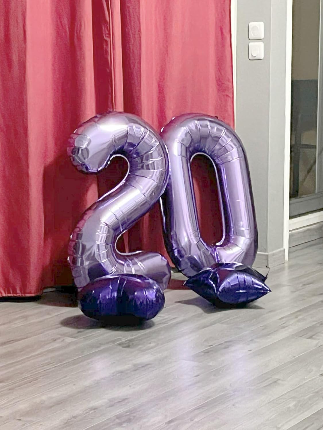 Lavender 40 Inch 0 Number Balloons, 0 Decorations for 10 20 30 40 50 60 70 80 90 100 Birthday,2026 Lilac Foil Giant Birthday Graduations Anniversary Party Balloon