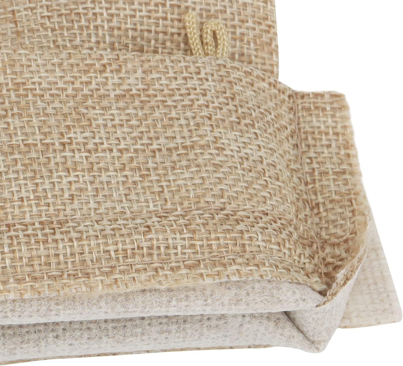 MOUYAT 30 PCS 8 x 12 Inch Burlap Bags with Drawstring, Reusable Burlap Drawstring Gift Bags, Party Favor Sacks Bulk for Wedding Party Christmas Birthday Presents Snacks Jewelry Kitchen Storage