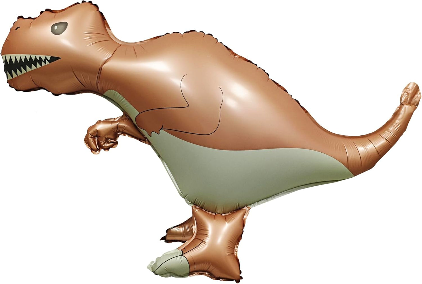 Matte Self Standing Dinosaur Tyrannosaurus Animal Balloons Cute inflatable dinosaur Foil Balloons for Dinosaur themed Three Rex Birthday Party Boy Kids Adults Birthday Party Supplies Decor