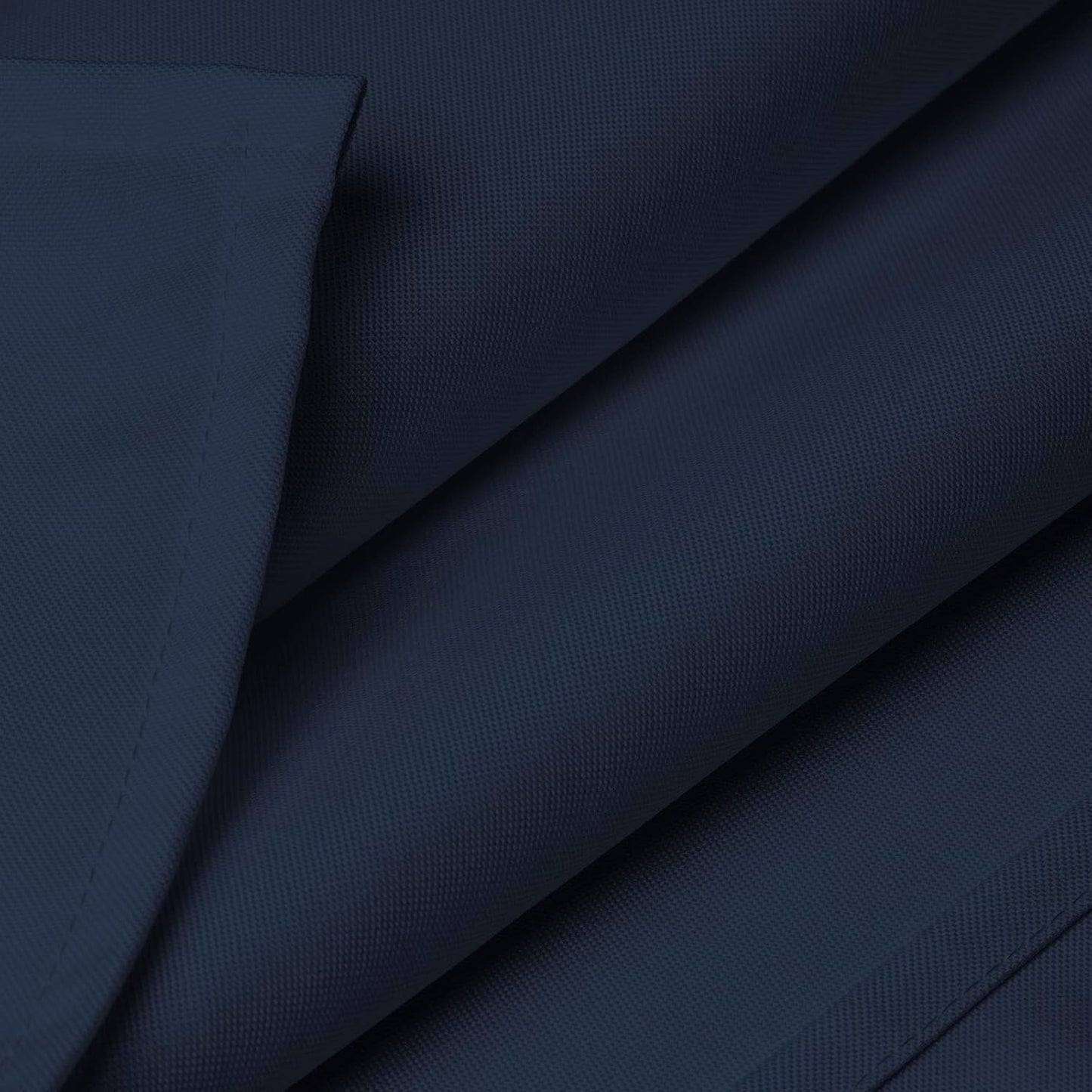 Lann's Linens - 10 Premium 70" Square Tablecloths for Wedding/Banquet/Restaurant - Polyester Fabric Table Cloth - Navy Blue