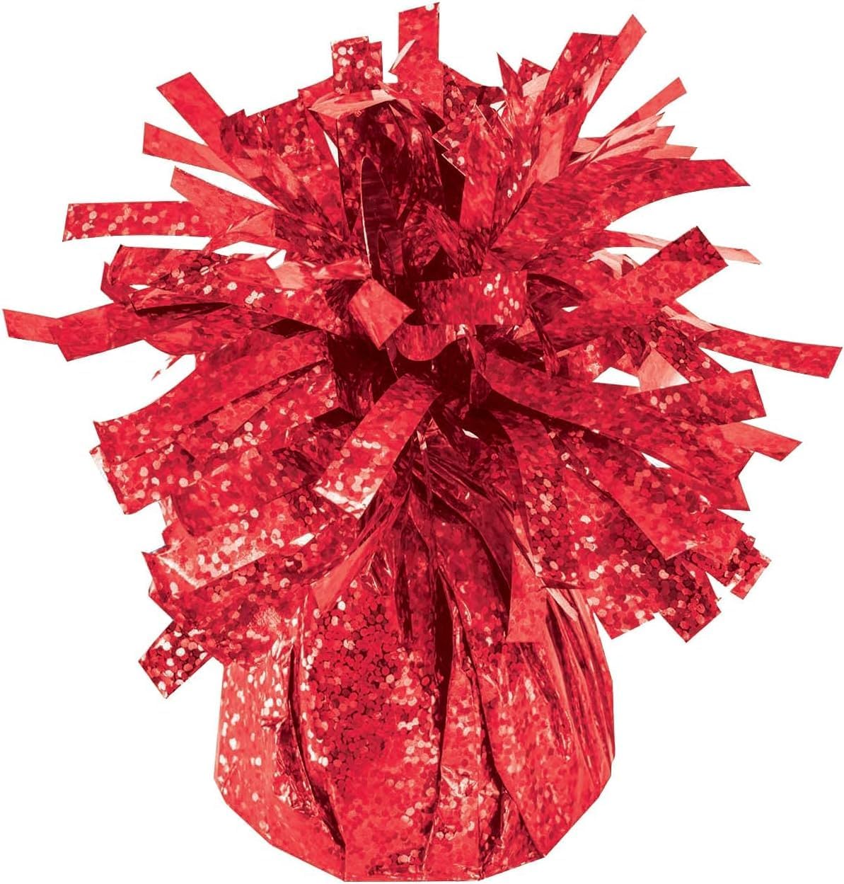 PMU 3 Pcs Kisses Balloon Weights - Decorative Balloon Weight for Christmas, Thanksgiving, Birthday, Party Favors, Wedding & Baby Shower - 6oz. Red, Pkg/3