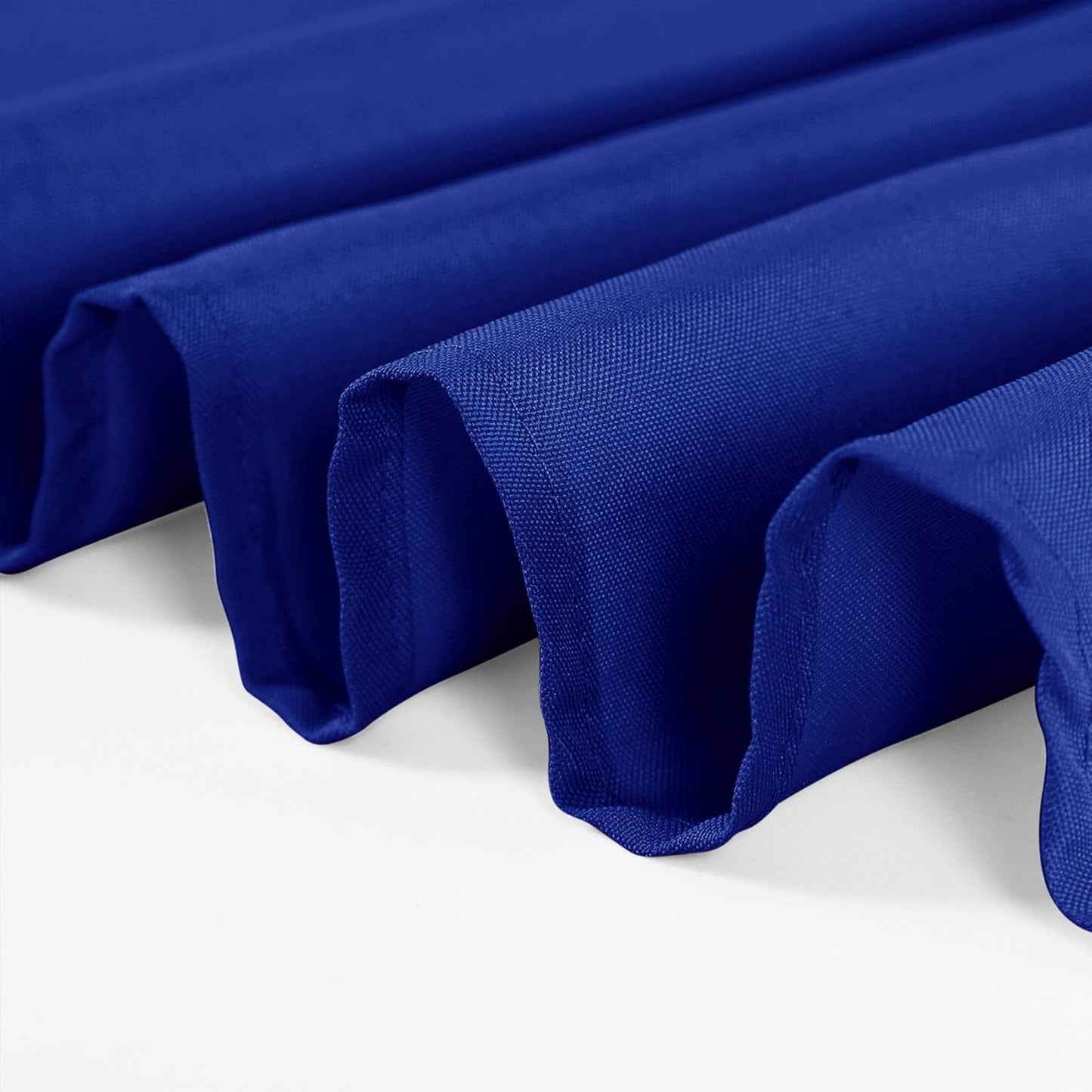 120 inch Round Tablecloth Washable Polyester Table Cloth Decorative Table Cover for Wedding Party Dining Banquet（120 inch,Royal Blue）