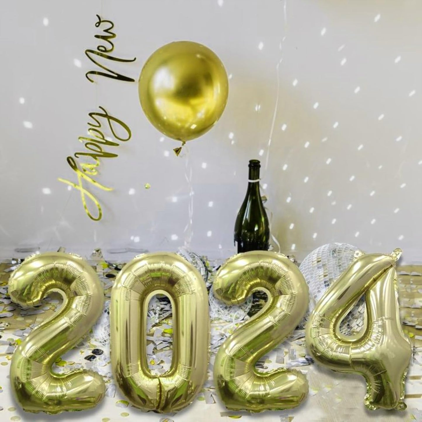 40 Inch Numbers 7 Light Gold Large Balloon Digital 7 for Birthday Party, 0-9 Birthday Party Decorations,Foil Mylar Big Number 7 Wedding Graduations Photo Shoot Decorations(Number 7)