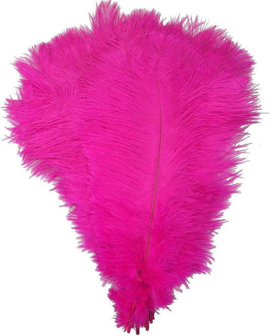 KOLIGHT® 40pcs 12''~14''(30~35cm) Natural Ostrich Feathers for DIY Home Wedding Party Office Decoration (Rose)