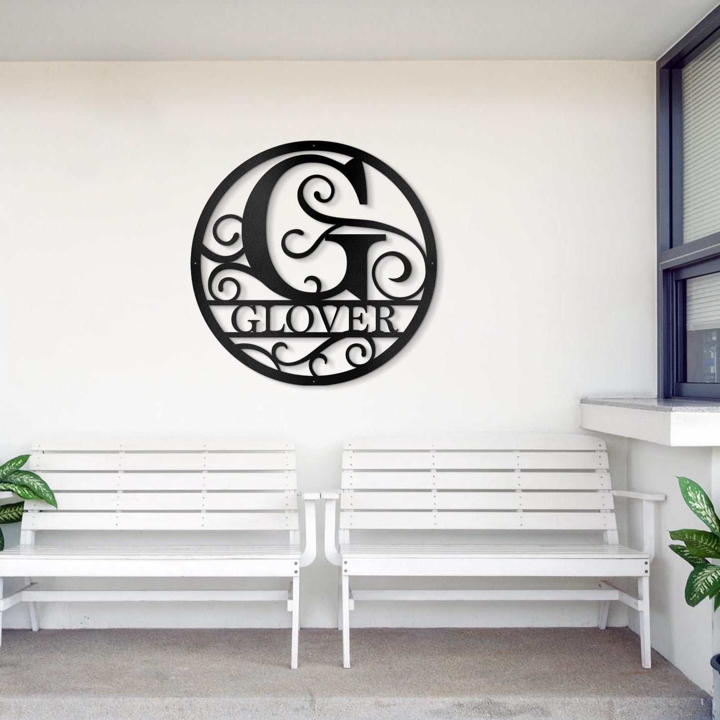 Custom Metal Signs Metal Name Sign Metal Wall Art Split Letter Monogram Wall Decor Metal Wall Art Last Name Sign Family Name Sign Personalized Wedding Gift Fire Pit Sign Outdoor Decor Cabin Sign