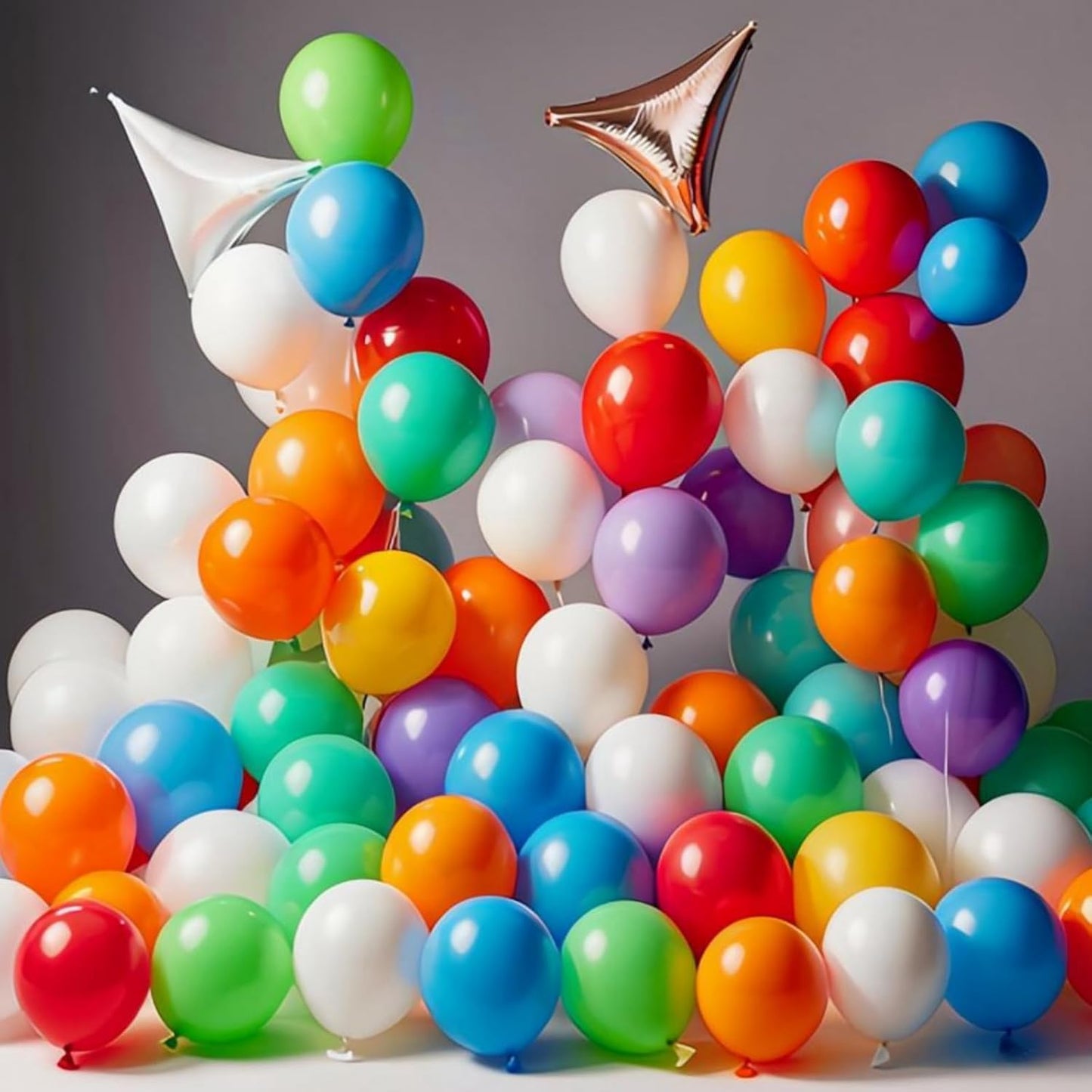 300 Pcs 12 Inch Balloons 15 Kinds Colors Latex Colorful Party Balloon Bulk for Various Party Events Decorations