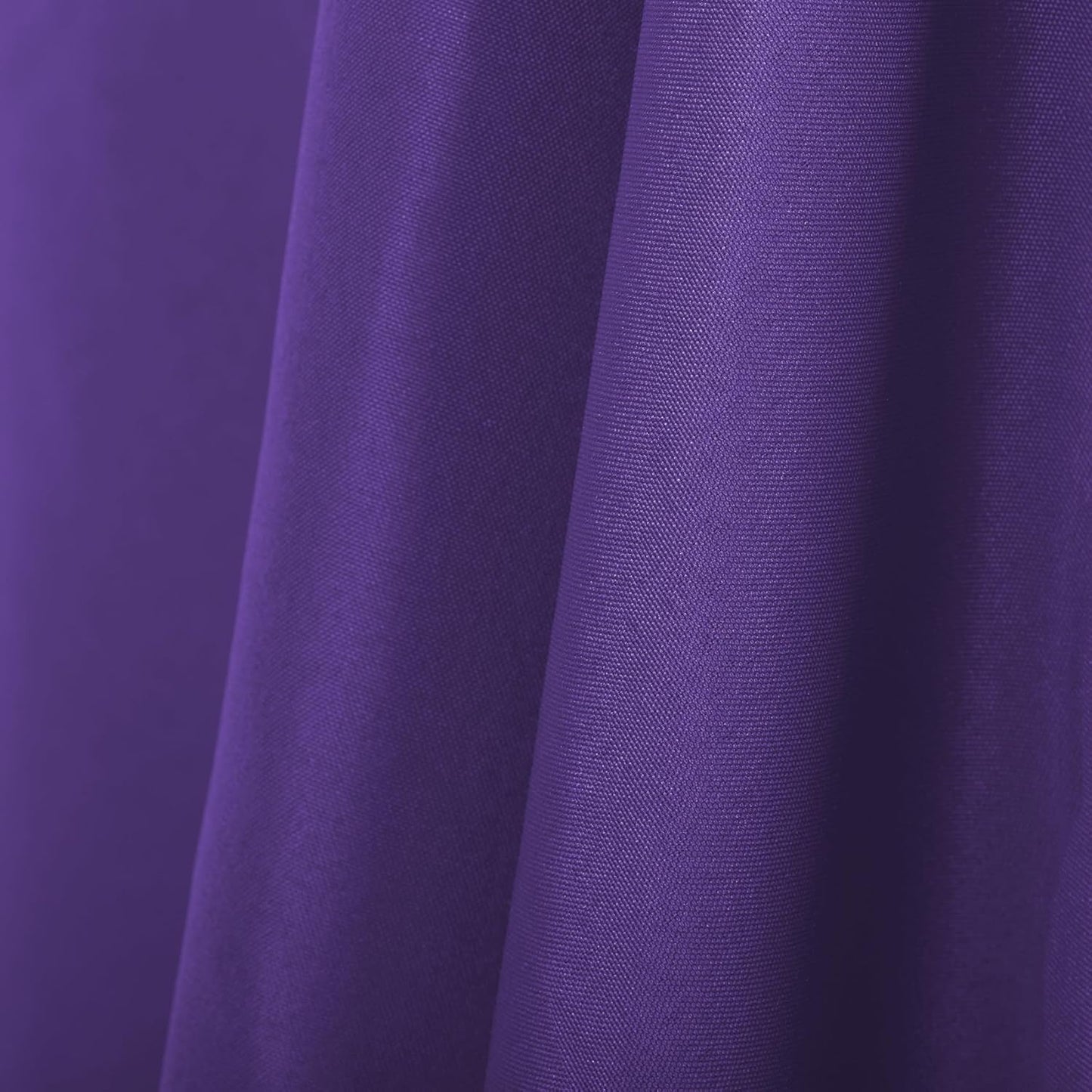 Ascoza 2pack 60x120 Inch Purple Rectangular Tablecloth 6 Feet Table Cloth in Polyester Fabric for Wedding/Banquet/Restaurant/Parties