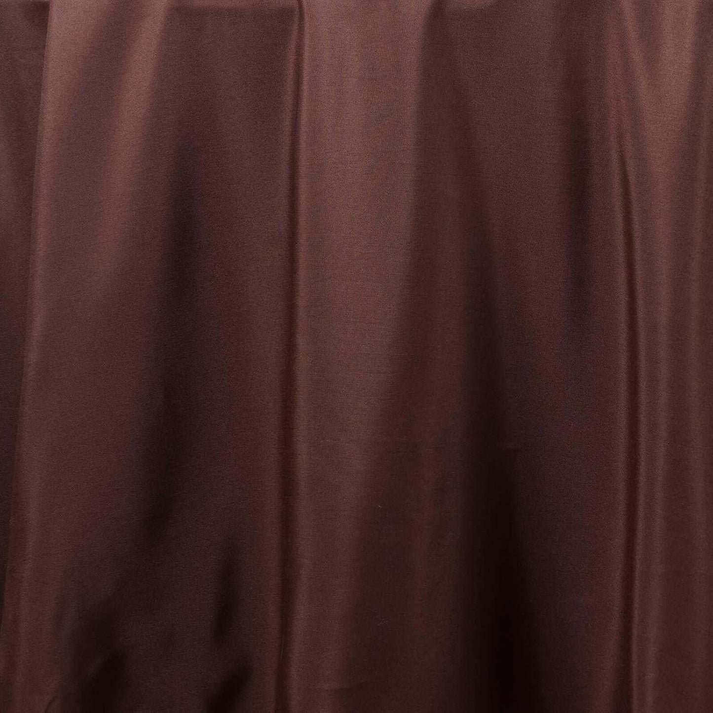 Efavormart Round Tablecloth, 108 Inch Stain & Wrinkle Resistant Washable Table Cloth, Decorative Polyester Fabric Table Cover for Banquet, Wedding, Dining- Chocolate