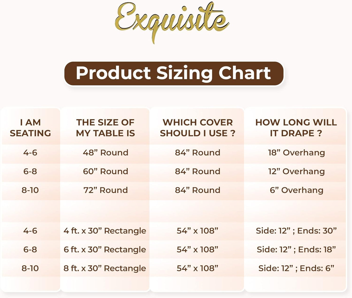 Exquisite Party Solids 12-Pack Premium Plastic Tablecloth 84in. Round Table Cover - Black