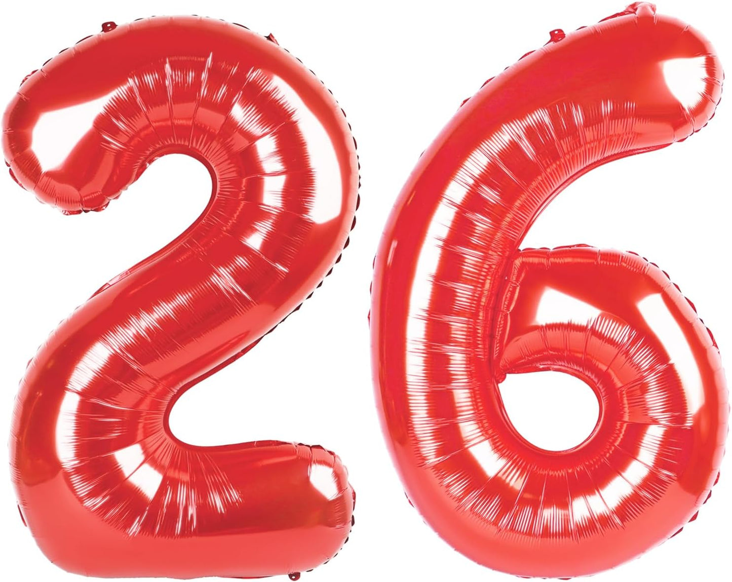 Red Number 26 Balloon