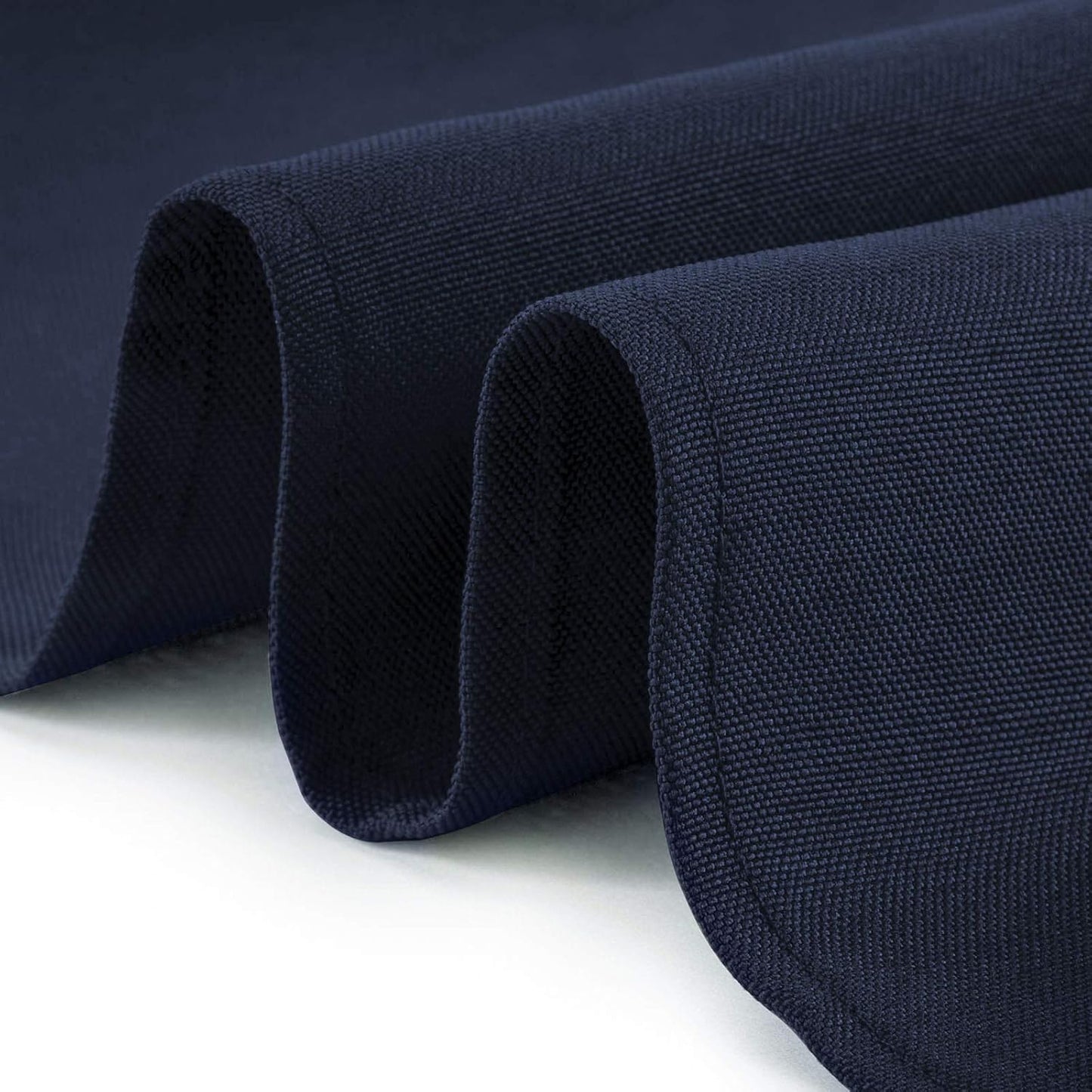Lann's Linens - 10 Premium 70" Square Tablecloths for Wedding/Banquet/Restaurant - Polyester Fabric Table Cloth - Navy Blue
