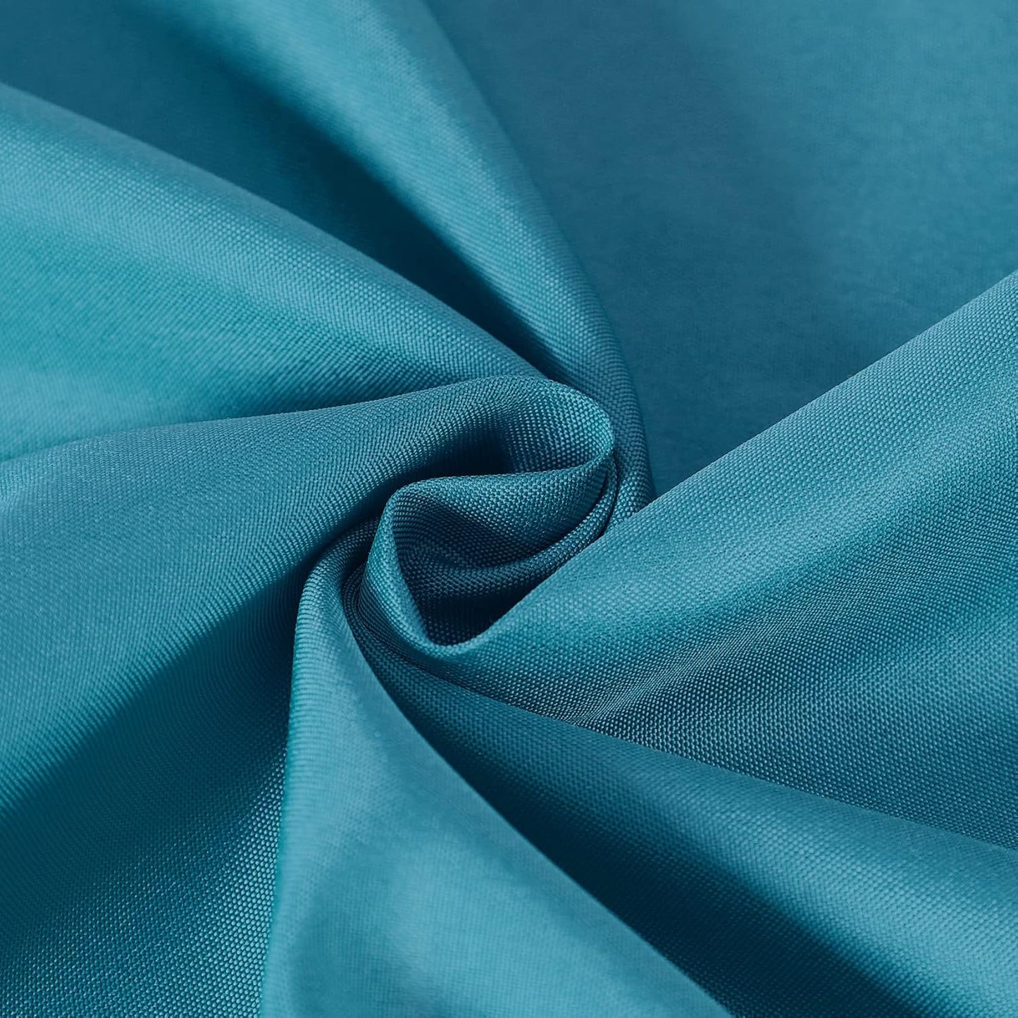 Cupuamon Square Tablecloth 70x70 inch Washable Polyester Fabric Table Cloth for Wedding Party Dining Banquet Decoration（70x70,Caribbean Blue）