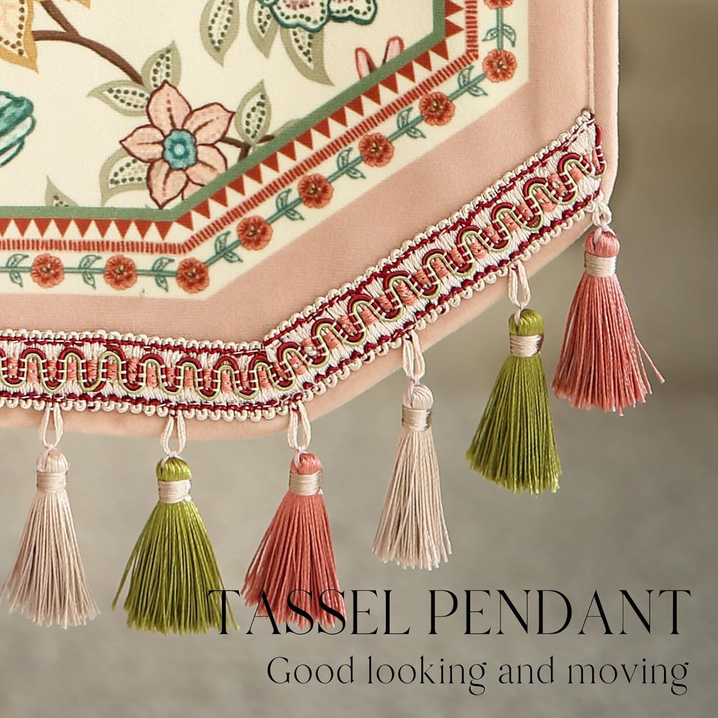 patdrea Velvet French Table Runner Farmhouse for Home Kitchen Dining Decor Parties Family Dinners Wedding 12"*63"