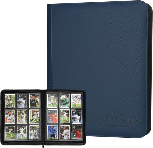 Trading Card Binder, Card Collection Binder Album Folder with 540 Side Loading Pockets, 9 Pocket Trading Card Album Folder for TGC,MTG, Baseball Cards, Yugioh