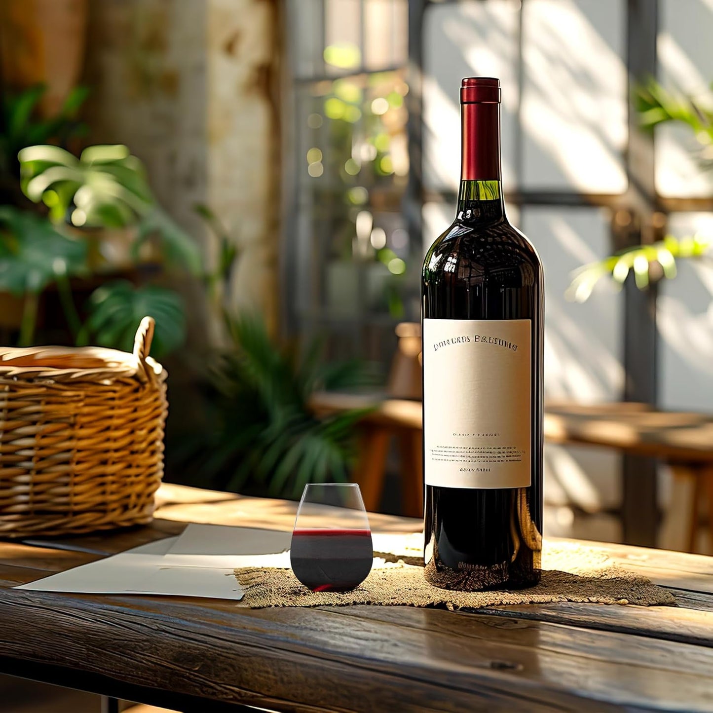 Smarty Had A Party 4 oz Plastic Stemless Wine Glasses (64 Pieces) – Disposable Goblets & Plastic Water Goblets for Wedding Bulk – Wine Glasses Disposable Classy for Toast, for Tastings and Parties