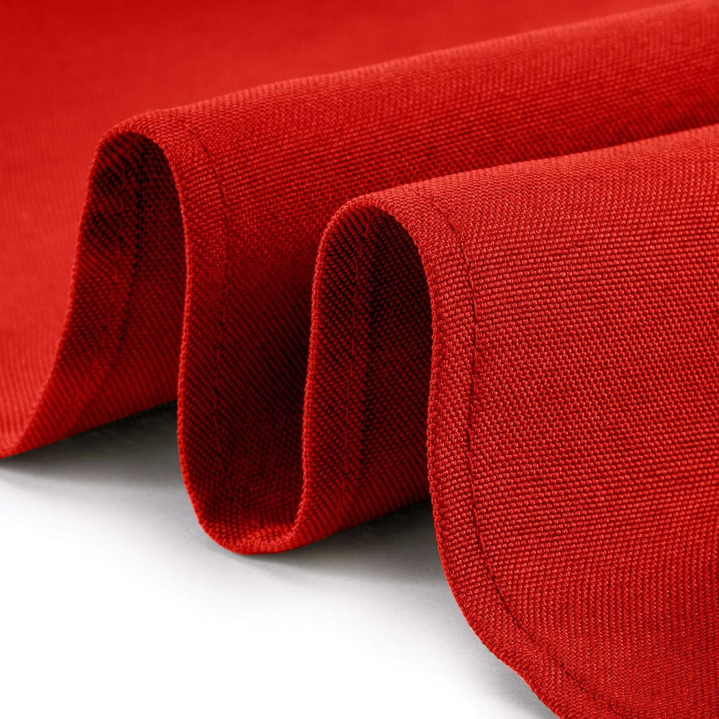 Lann's Linens - 70" Square Premium Tablecloth for Wedding/Banquet/Restaurant - Polyester Fabric Table Cloth - Red
