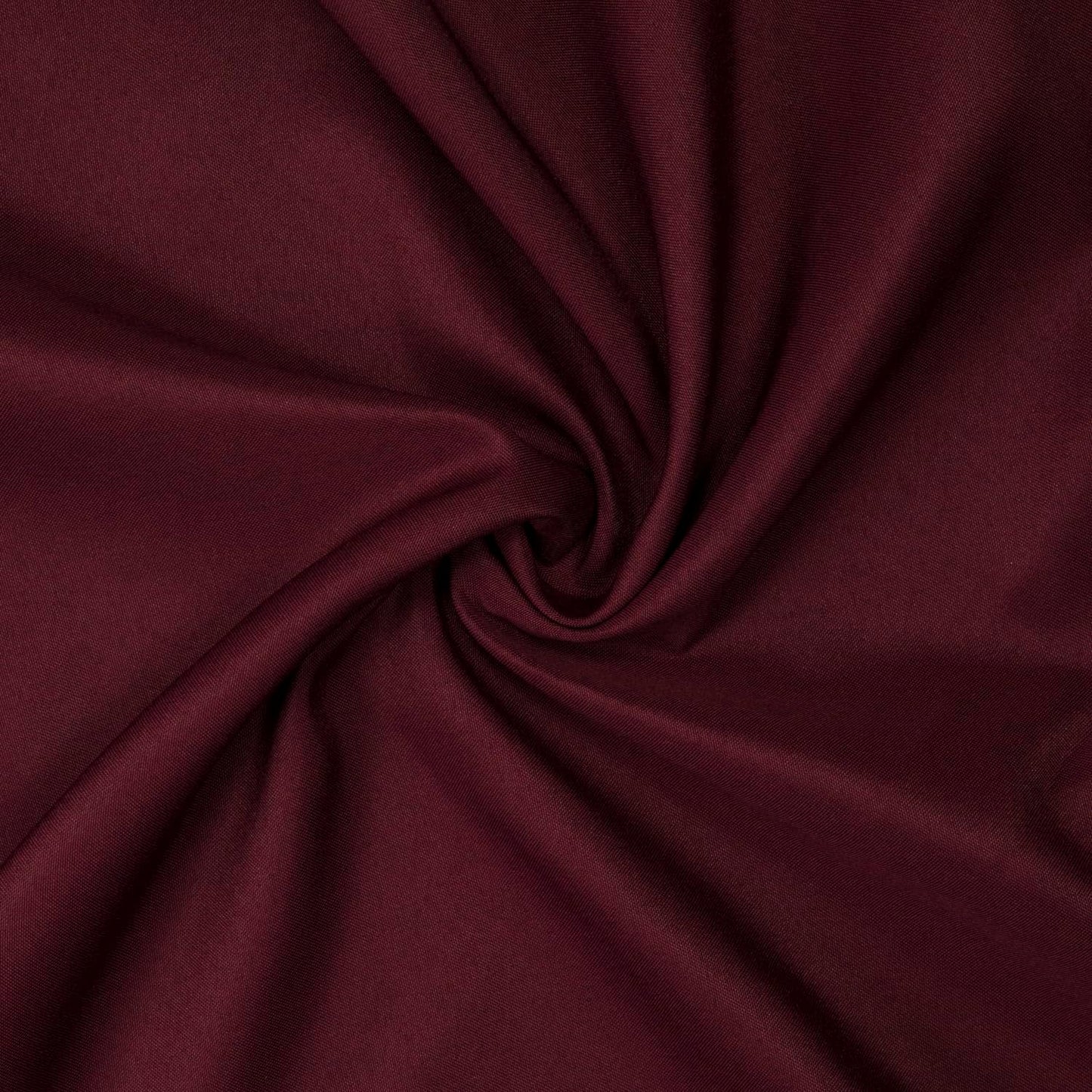 Gee Di Moda Square Tablecloth - 85 x 85 Inch Burgundy Table Cloth for Large Square or Round Tables - Heavy Duty Washable Fabric - for Buffet Table, Holiday Party, Dinner, Wedding & Baby Shower