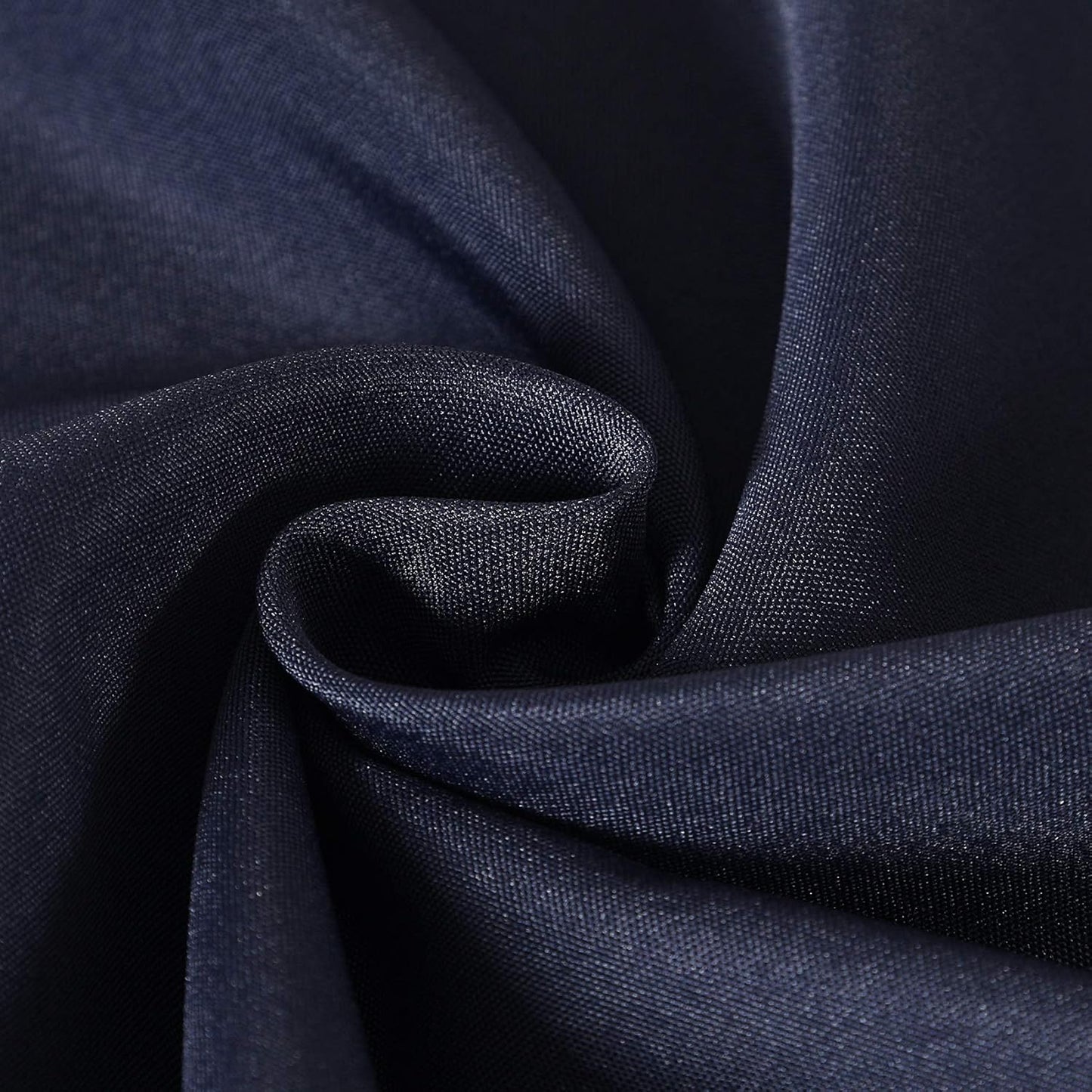 Cupuamon Square Tablecloth 52x52 inch Washable Polyester Fabric Table Cloth for Wedding Party Dining Banquet Decoration（52x52,Navy）