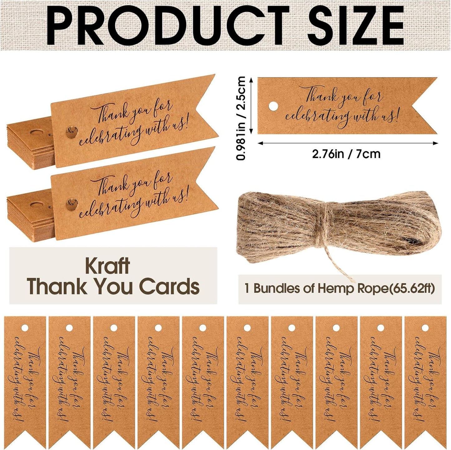 Fumete 50 Sets Wedding Coffee Party Favors for Guests the Perfect Blend Coffee Bean Bags Kraft Thank You Cards Organizer Reusable Burlap Bag and Twine Bridal Shower Souvenirs Gift, No Beans