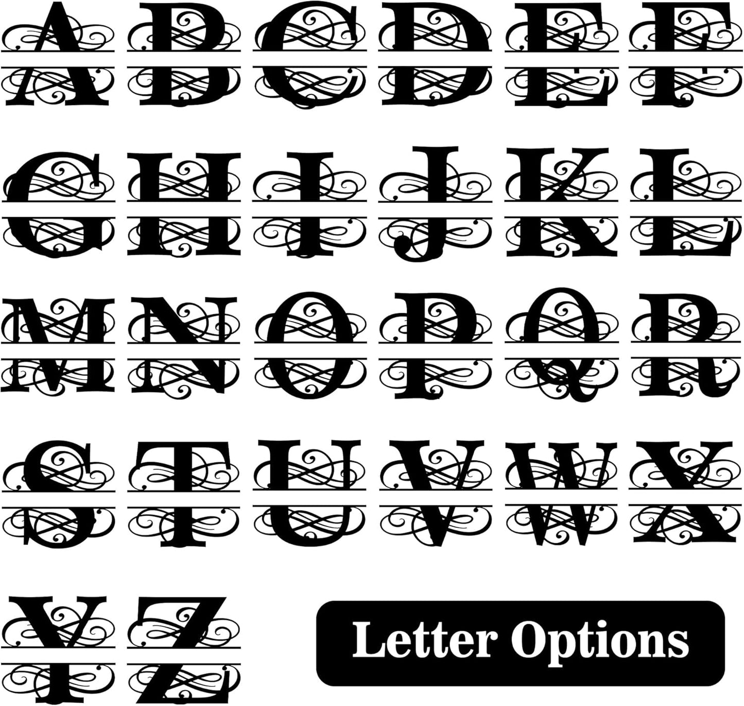 Custom Signs Outdoor Metal, Personalized Name Sign, Family Last Name Sign Home Decor, Initial Monogram Wall Metal Art, Customized Christmas Wedding Housewarming Gifts