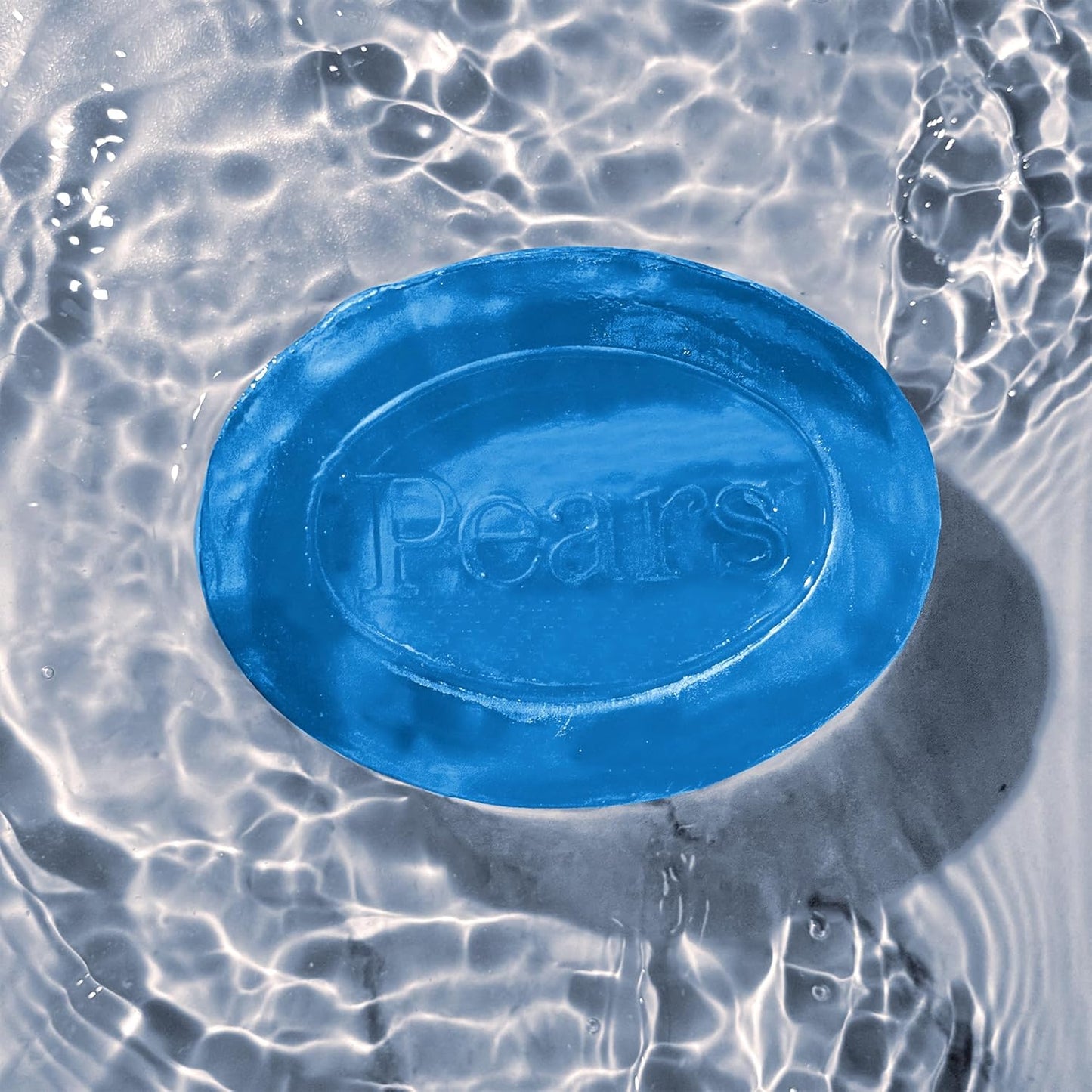 Pears Glycerin Soap Bar Variety 3-Pack, Transparent Green, Blue, and Amber Bars for Soft, Glowing Skin, 3.53 Oz Ea