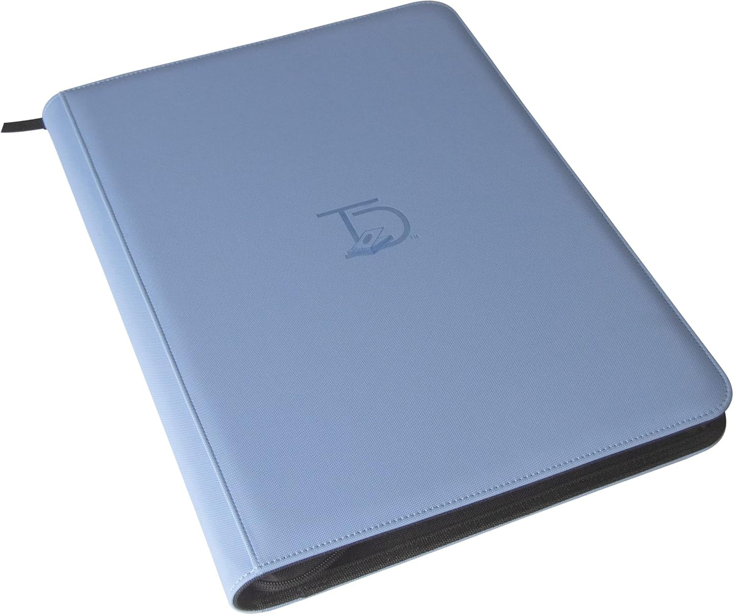 TopDeck 1000 Card Binder - TCG Portfolio - 16 Pocket Card Binder - Ringless Binder Compatible with Pokemon Cards, Yu-Gi-Oh, Magic the Gathering, and More - Side Load Sleeves - Cards Album (Blue)