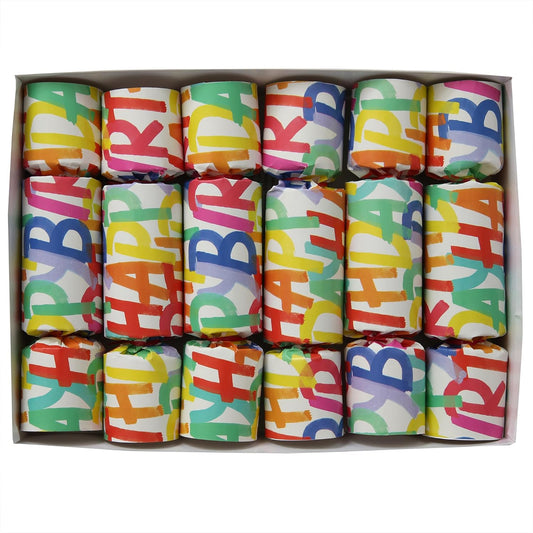 Olde English Birthday Script Party Favors, Set of 6 party favors, each containing a tissue hat, silly riddle and small party novelty