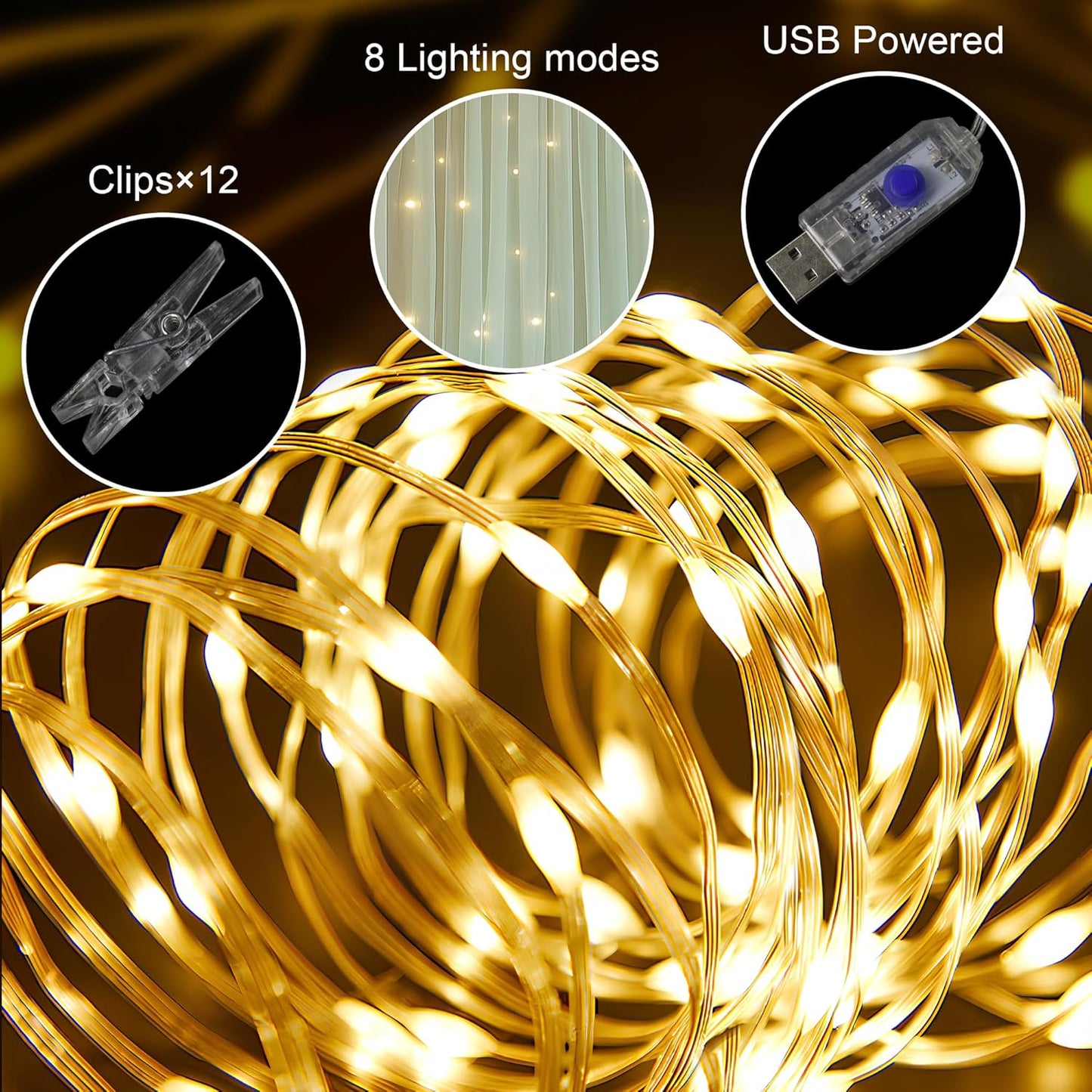 Tulle Backdrop Curtain with Lights String 10FT X 8FT Sage Green Sheer Tulle Backdrop Curtains for Wedding Birthday Party Reception Photo Booth Background Decorations (2 Panels 5x8FT)