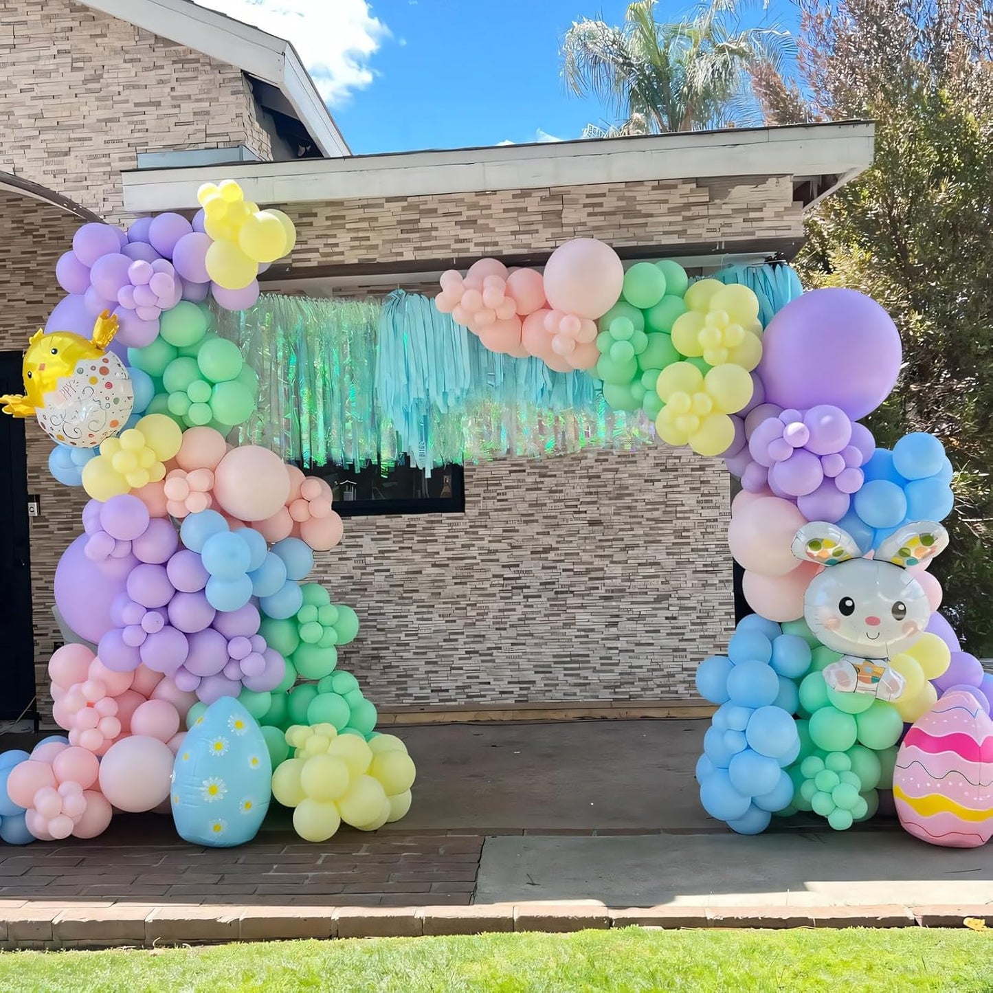 110pcs Pastel Balloons 12 Inch Latex Balloon Arch Kit Assorted Colors for Birthday Baby Shower Anniversary Graduation Wedding Party Decorations