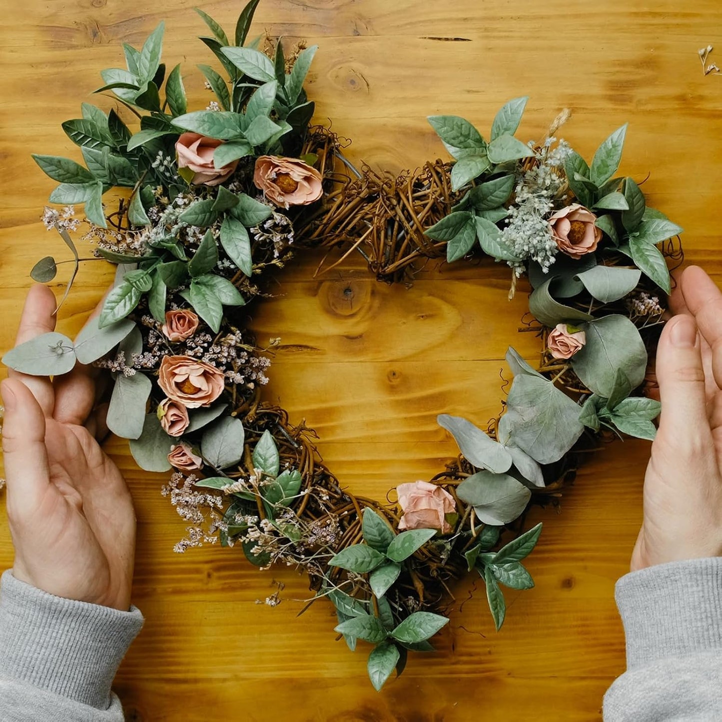 uxcell 164 Feet Floral Wire, 1mm Vine Bind Wire for DIY Crafts Flower Bouquet Christmas Wreaths Green