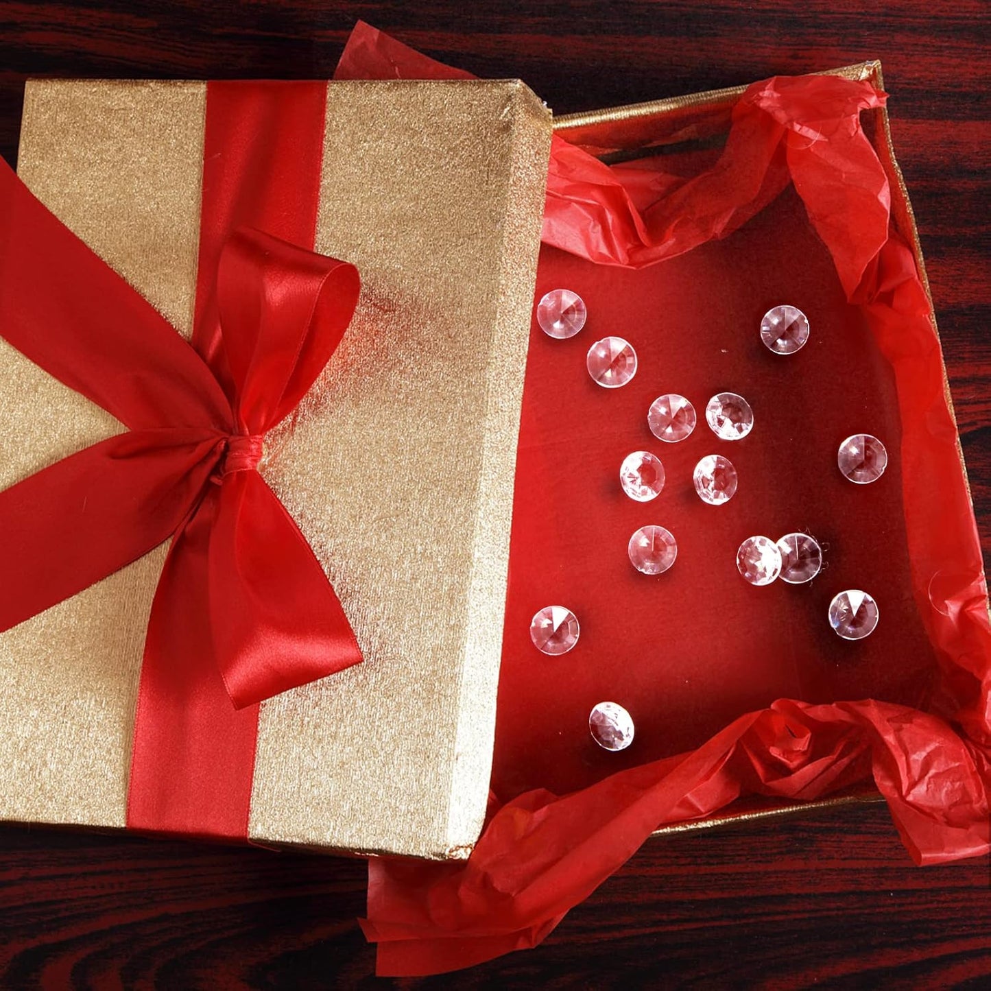 1000pcs/ Pack Wedding Table Acrylic Diamond Scatter Crystals Confetti Acrylic Gems Vase Fillers Rhinestones for Wedding, Bridal Shower, Vase Beads Decorations (10mm, Light Purple)