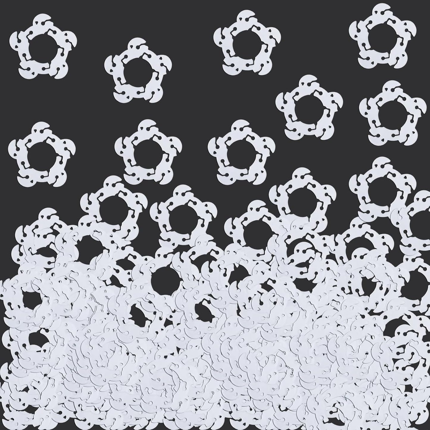 200PCS Balloon Arch Clips, Reusable Balloon Clips for Balloon Arch, Plastic Balloon Supplies for Stand, Balloon Garland Clips for Party Wedding Baby Shower Decorations