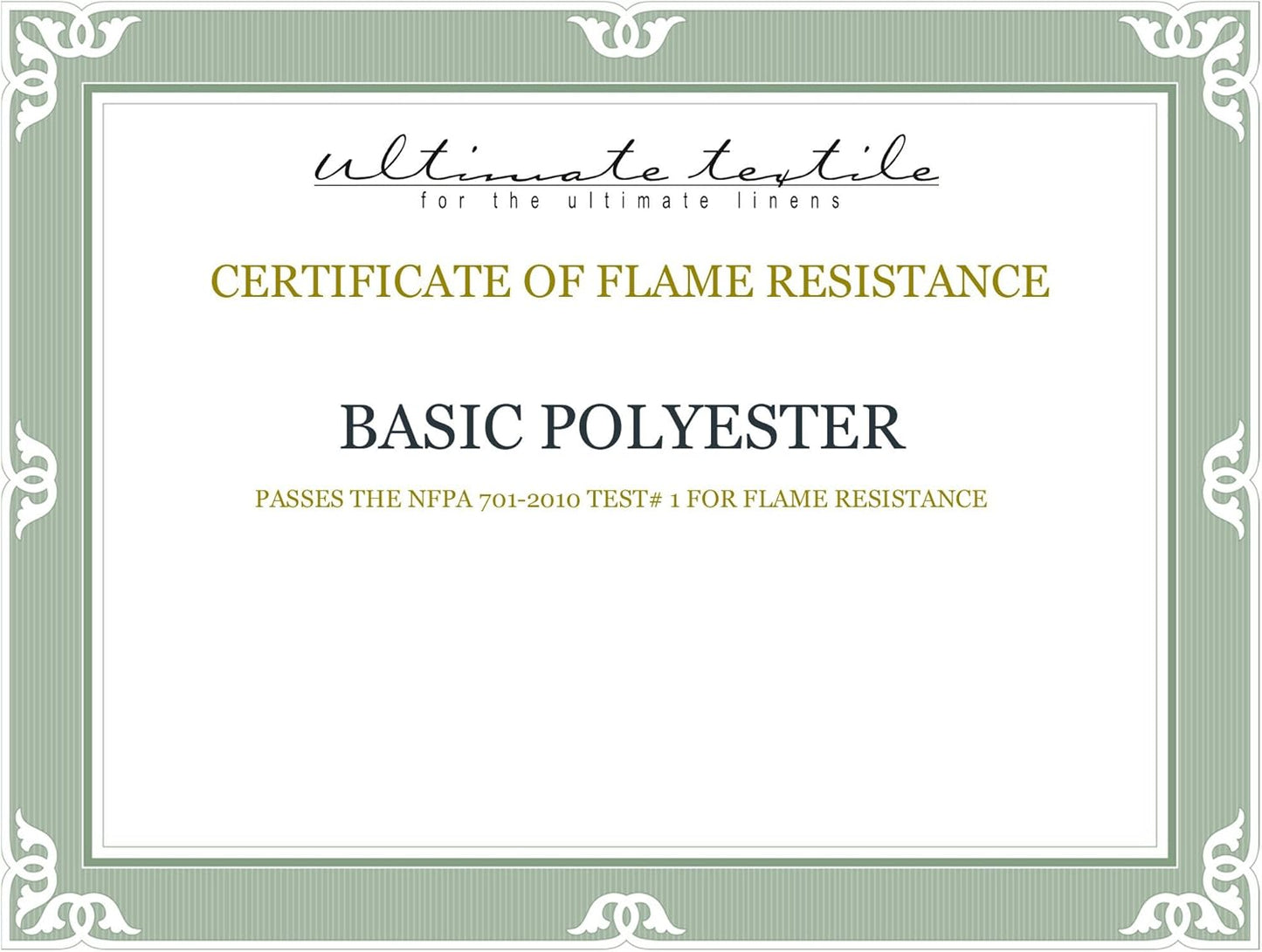 Ultimate Textile Pleat Polyester Fabric Table Skirt - Machine Washable Flame Resistant with Clips for Events, Weddings & Trade Shows, Cut & Sewn in Paterson, NJ - Lime, 7' Box Pleat