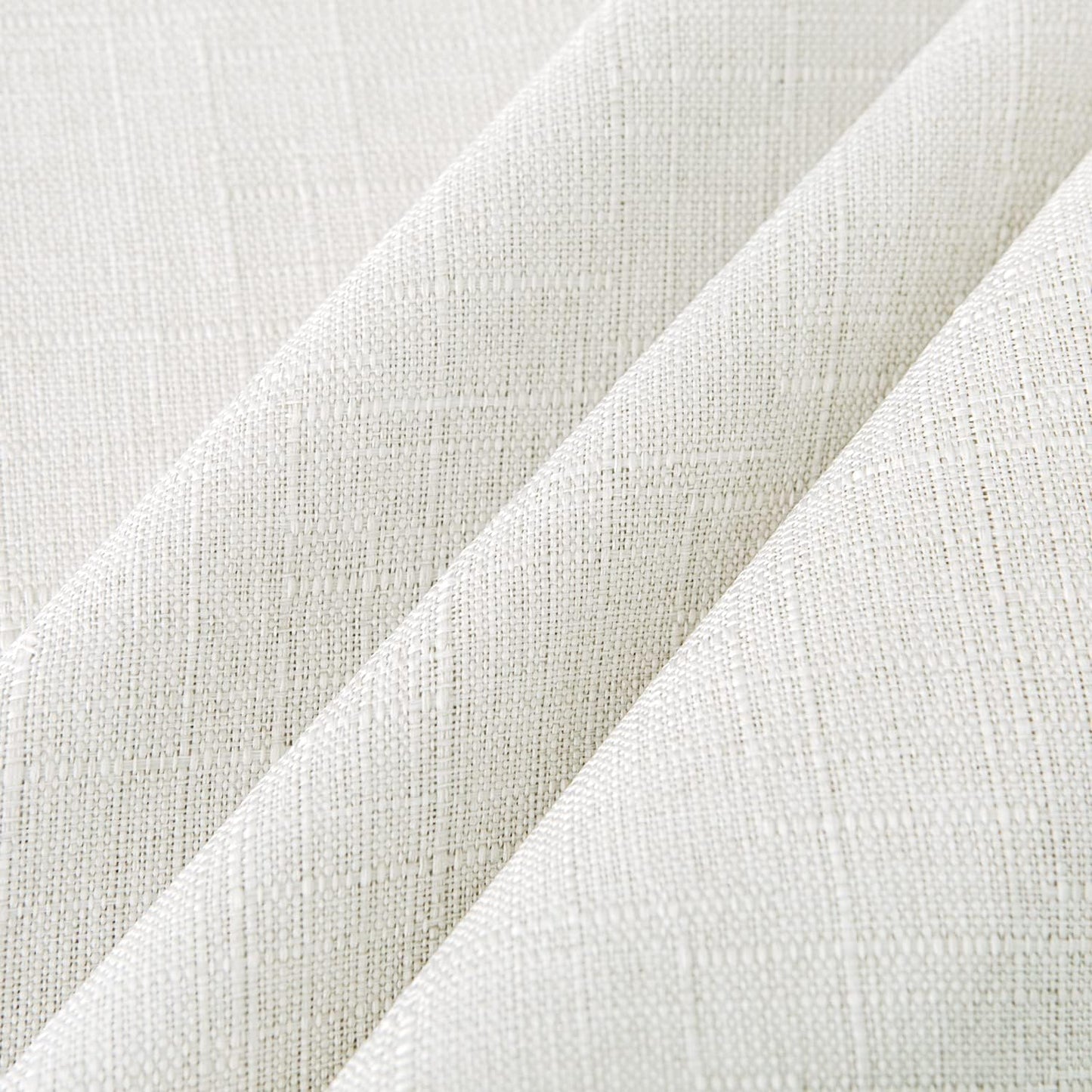 NLMUVW Linen Tablecloth Rectangle Faux Linen Textured Table Cloth Waterproof Wrinkle Resistant Farmhouse Decorative Table Cover for Kitchen Dining and Party, White, 54 x 90 Inch