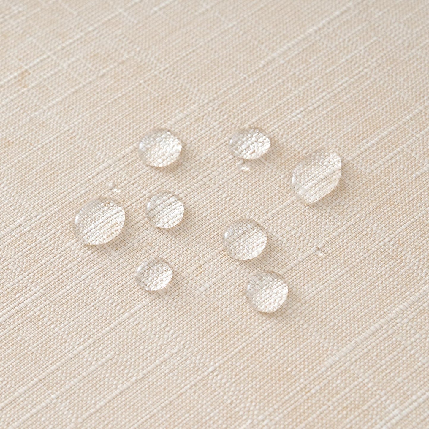 NLMUVW Linen Tablecloth for Rectangle Table 8ft - Textured Table Cloth Water Resistant Farmhouse Burlap for Kitchen Dining Café,Champagne, 54 x 102 Inch