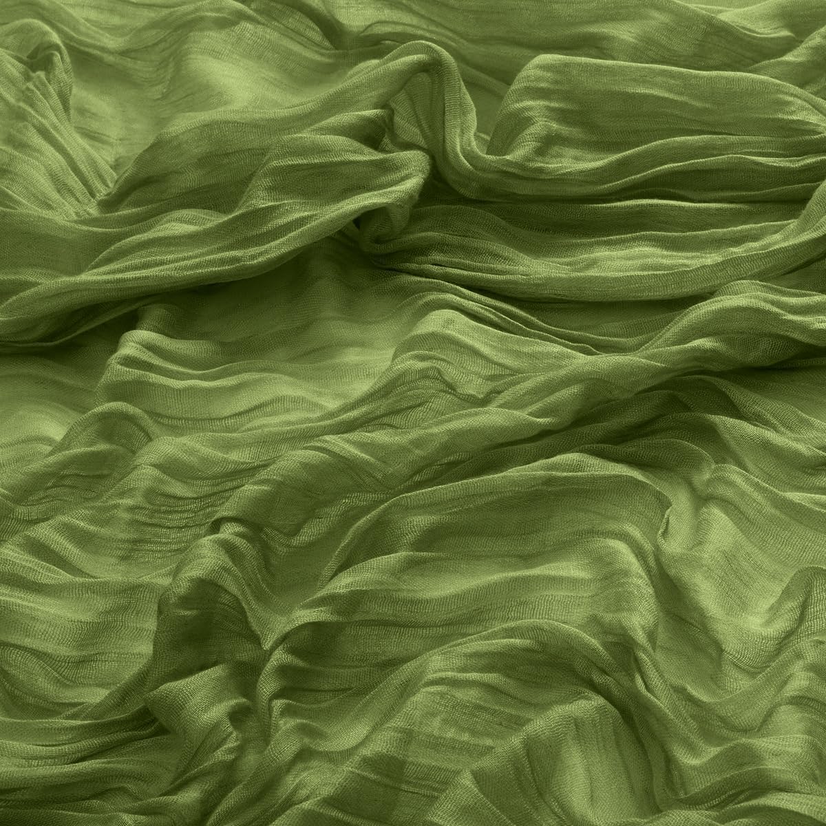 MLMW Fall Cheesecloth Table Runner Forest Green Boho Cheese Cloth Gauze 160 inch Rustic Sheer Table Runner 13.3ft for Wedding Party Baby Bridal Shower Birthday