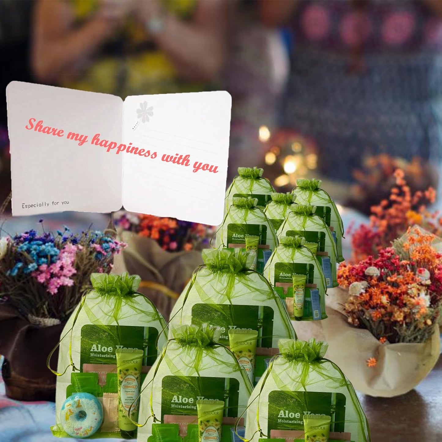 140 Pcs Spa Party Supplies Slumber Party Organza Bags Spa Party Favors Spa Sleepover Kit Birthday For Most Skin Type At Home Spa Kit