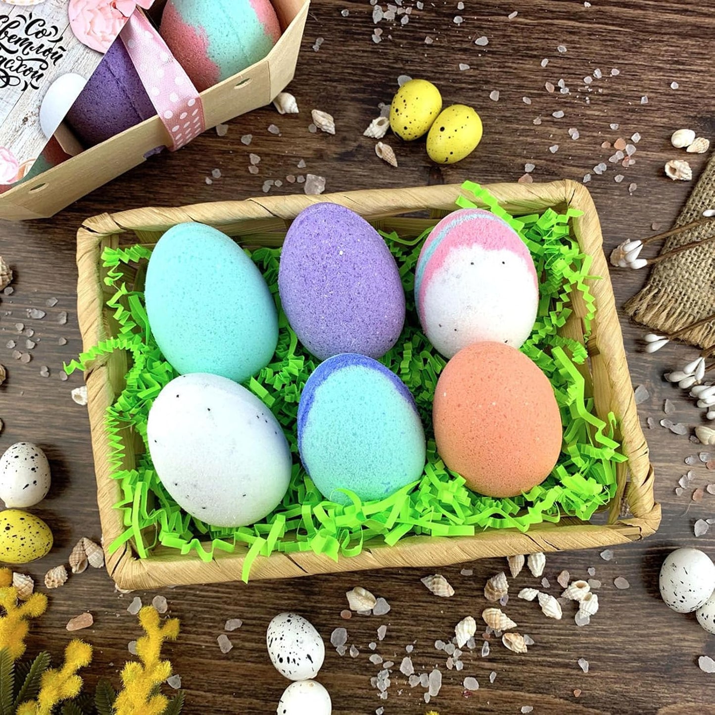 1 LB Fluorescent Green Crinkle Cut Paper Shred Filler Great for Gift Wrapping, Basket Fillers, Birthday, Gift Wrapping, Anniversary, Halloween Thanksgiving Christmas Party Decor Filling Supplies