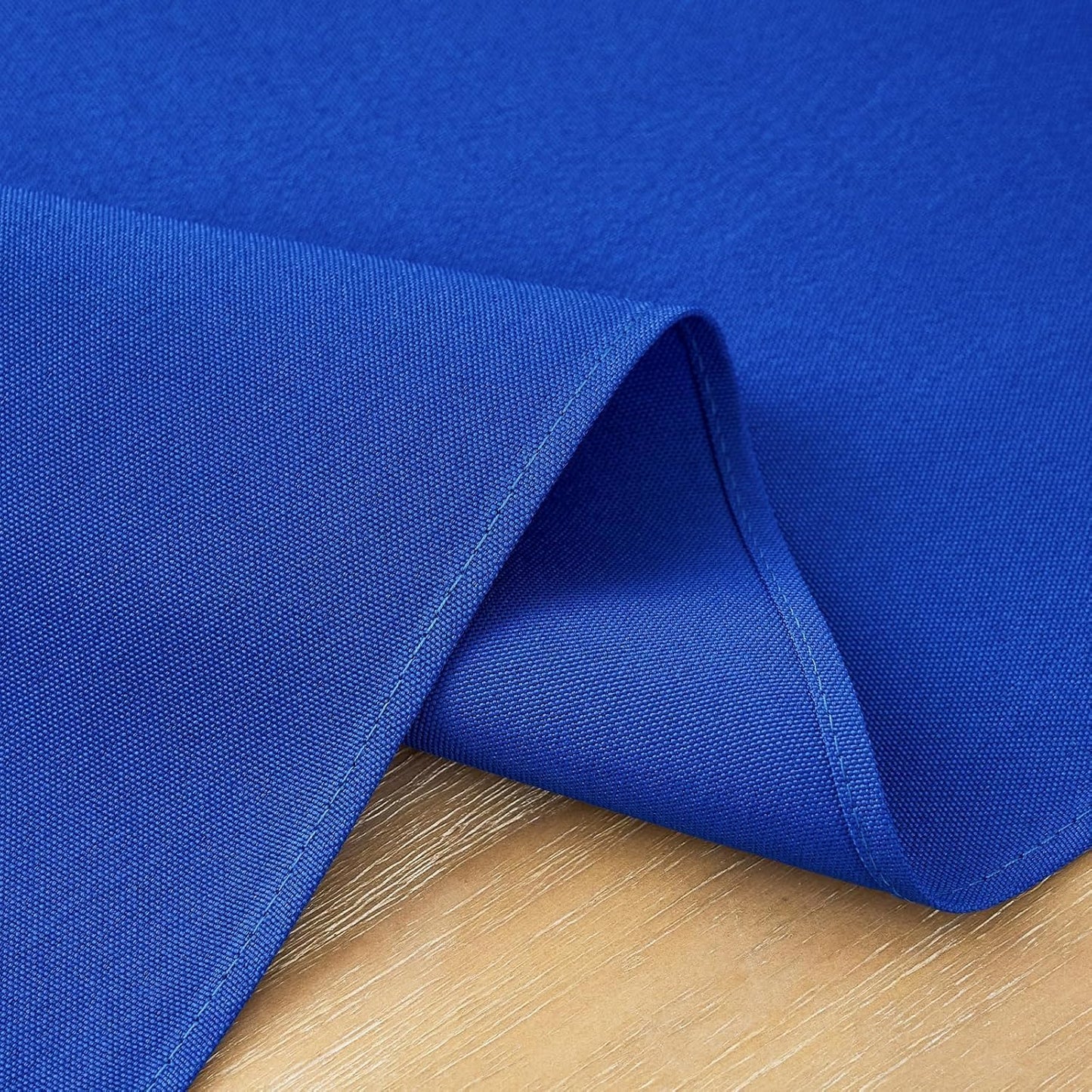 2 Pack Blue Small Short Table Runner 12 x 24 Inch Solid Color Runners Coffee Table Dresser for Daily Party Home Decoration