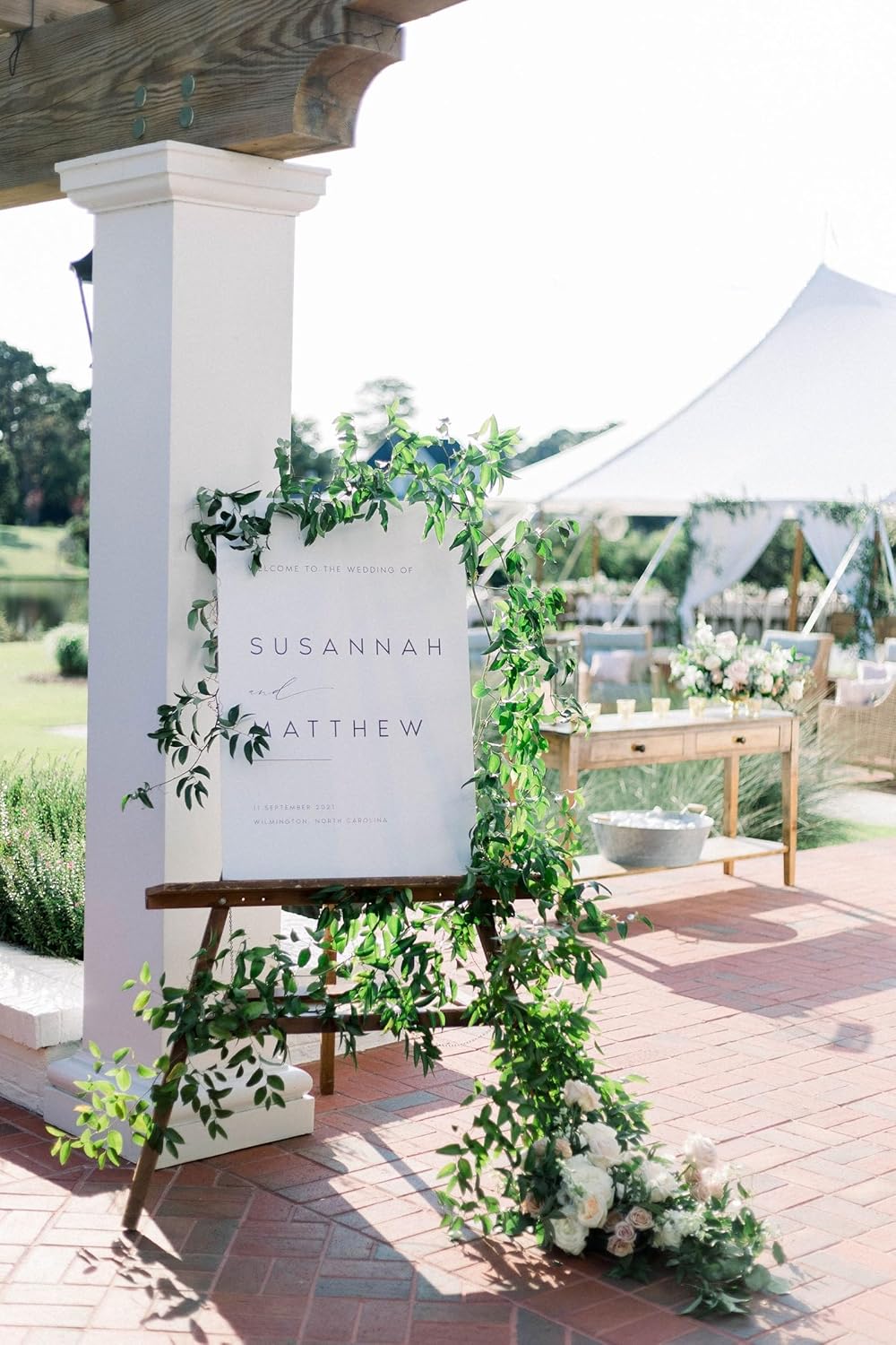 Welcome Wedding Sign Personalized, Personalized Wedding Welcome Sign Minimalist Modern