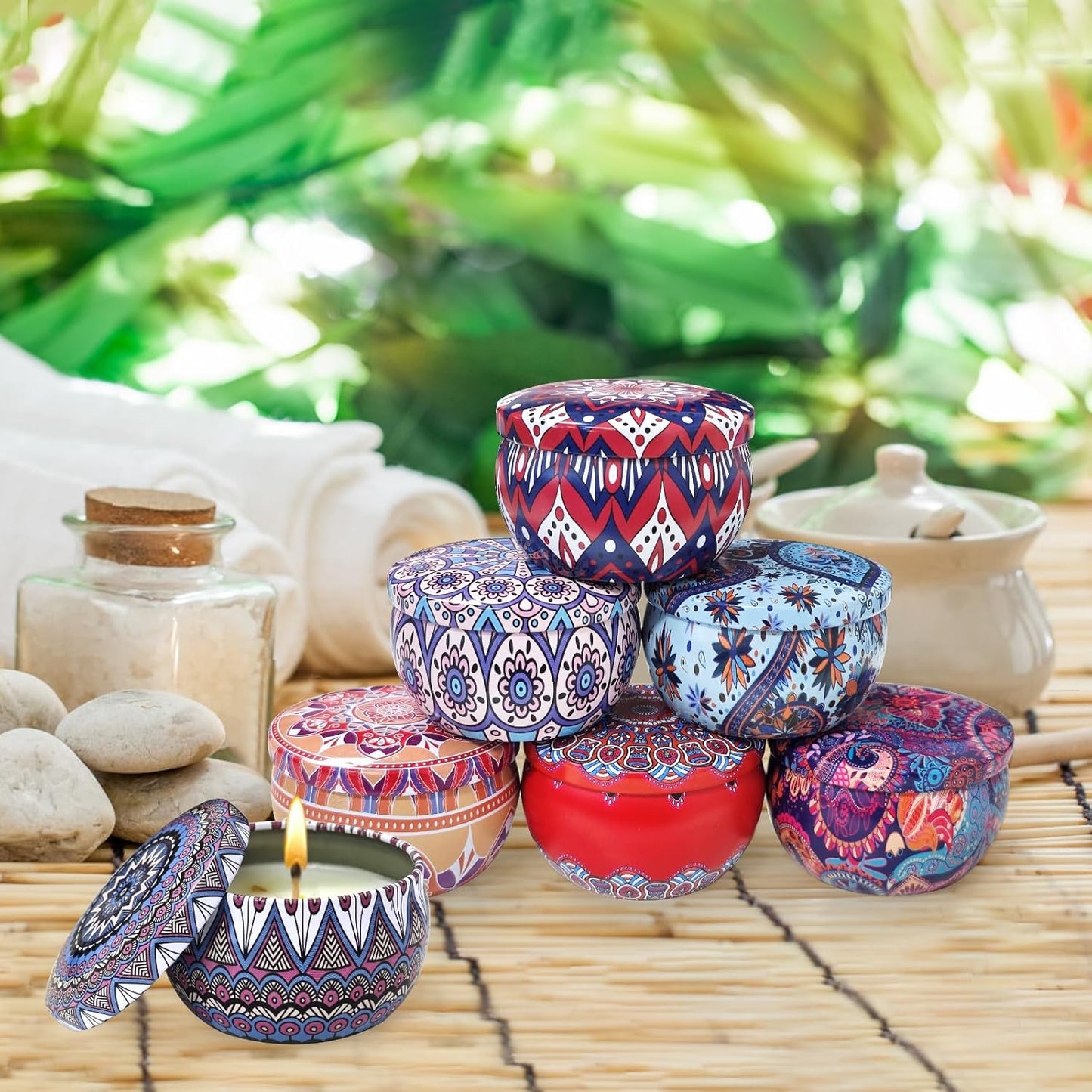 24 Pack Scented Candles Gift Set Long Lasting Soy Wax Aromatherapy Candles for Home Wedding Baby Shower Bridal Party Favors Christmas Birthday Gifts for Women