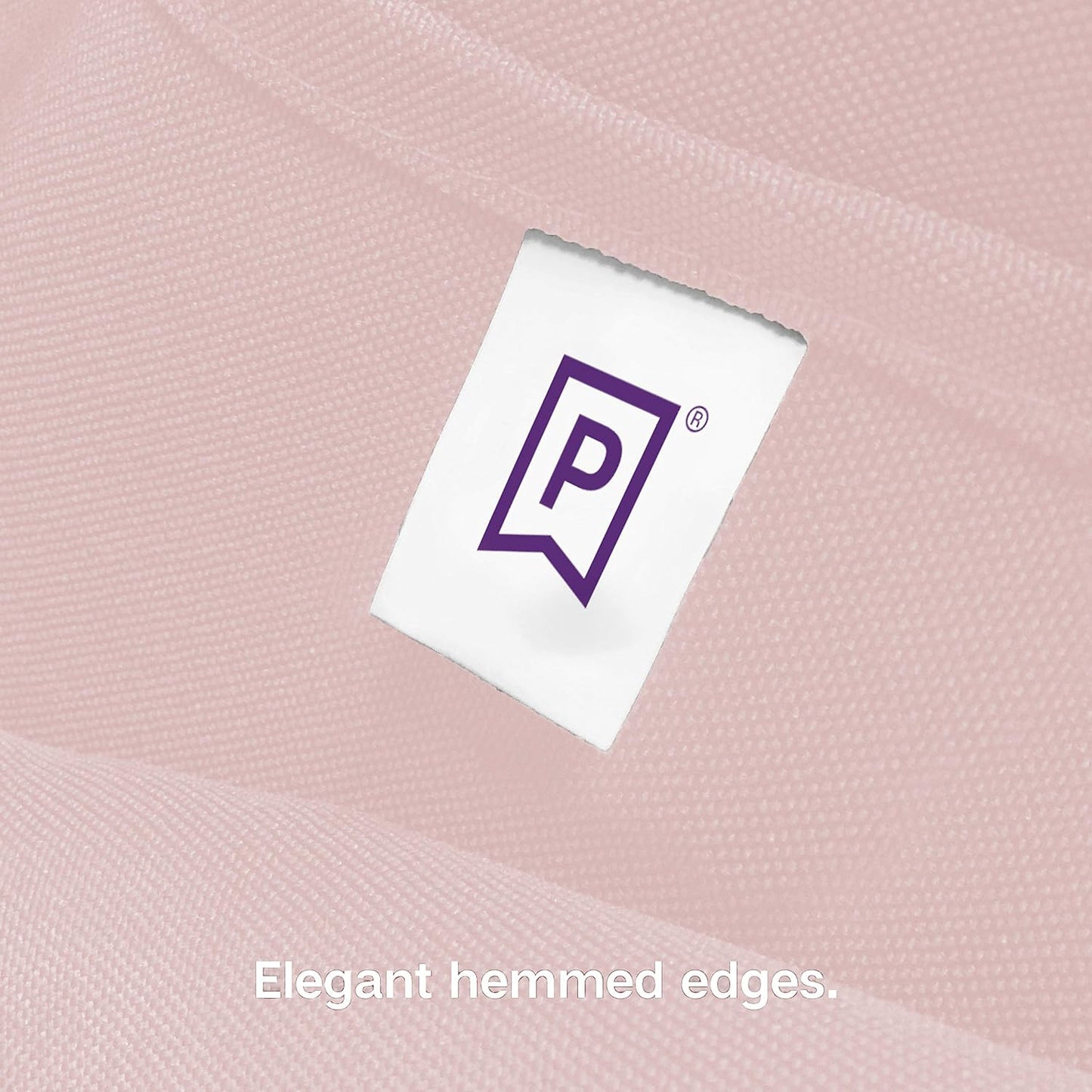 Gee Di Moda Rectangle Tablecloth - 60 x 126 Inch Pink Table Cloth for 8 Foot Rectangle Table - Heavy Duty Washable Fabric - for 8 Ft Buffet Table, Holiday Party, Dinner, Wedding & Baby Shower