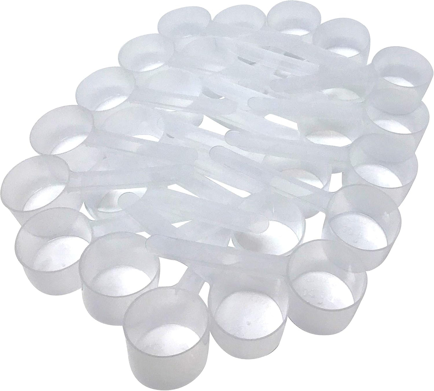 3 Tablespoon (1.5 Oz. | 43 mL) Long Handle Scoop for Measuring Coffee, Pet Food, Grains, Protein, Spices and Other Dry Goods (Pack of 100)