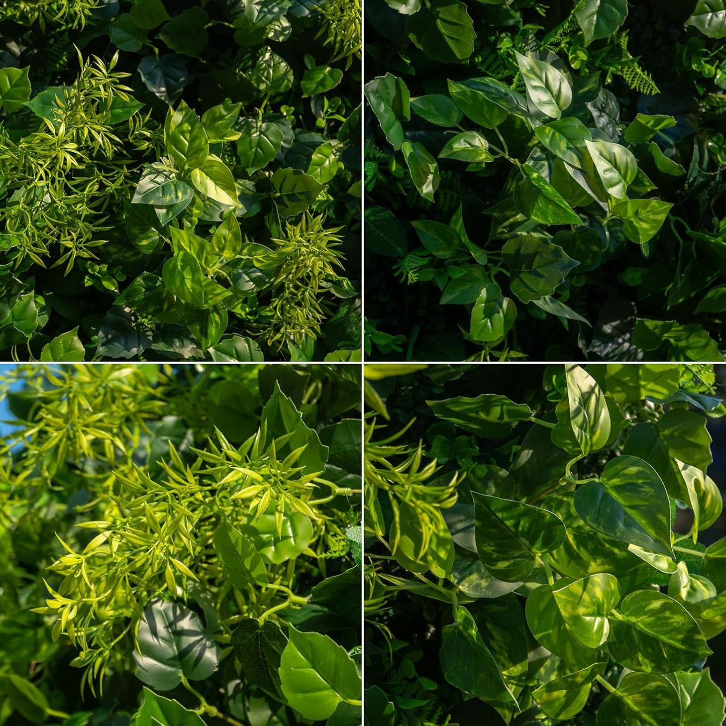 Artificial Luxury‌ Flower Wall Panels, Gorgeous 3D Silk Floral Backdrop for Wedding, Baby Show, Party and Home Decor, Quick Assembly/Storage, Eco ＆ Pet Friendly, 2 pcs, Each Panel 2 * 8 ft.