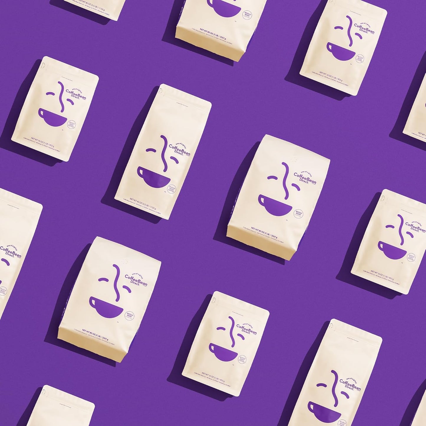 Coffee Bean Direct Super Dark Espresso, Whole Bean Coffee, Very Dark Roast, 2.5 Pound Bag (Pack of 1)